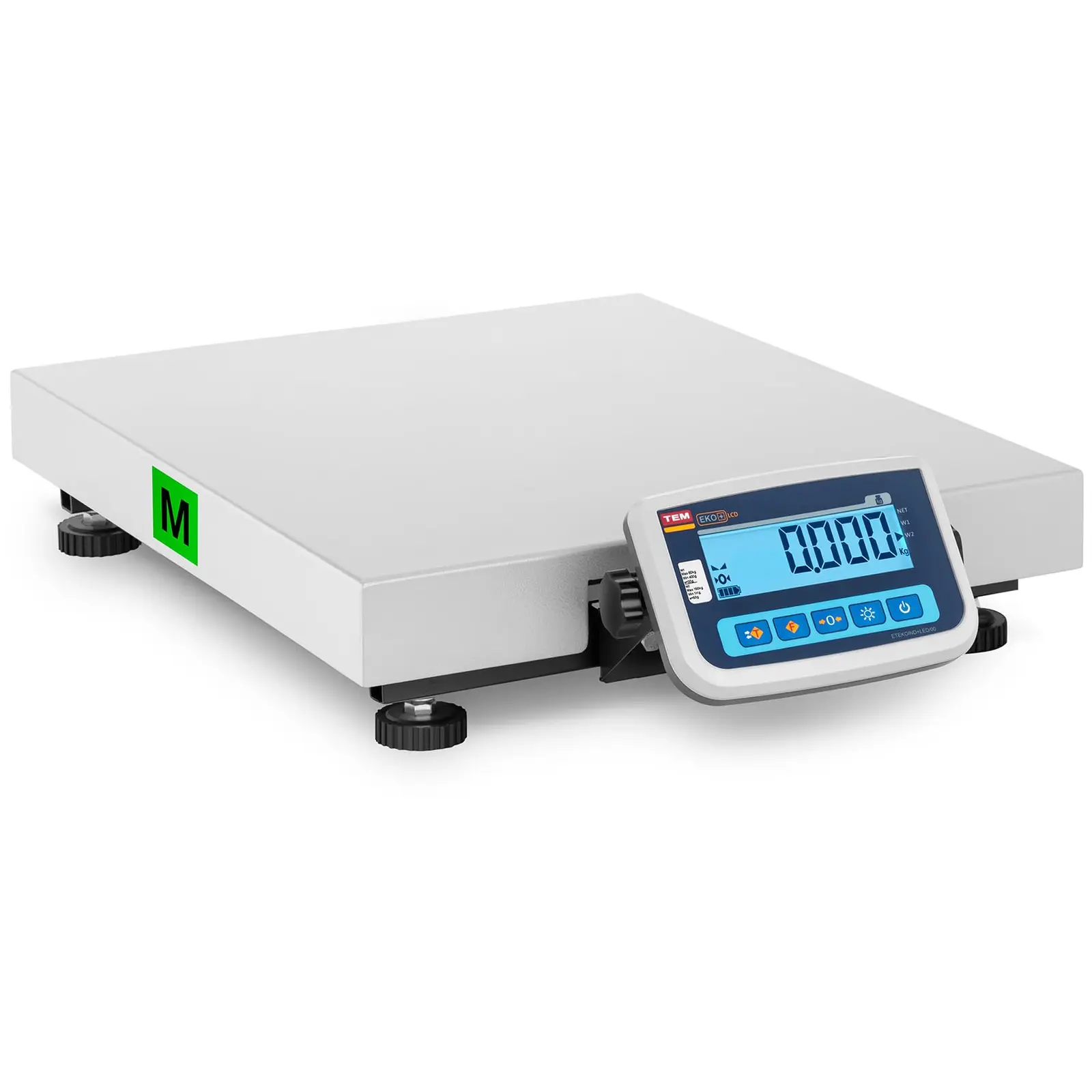 Pèse-colis - Calibrage certifié - 150 kg / 50 g - 60 x 50 cm (Sauvegarde: Non)