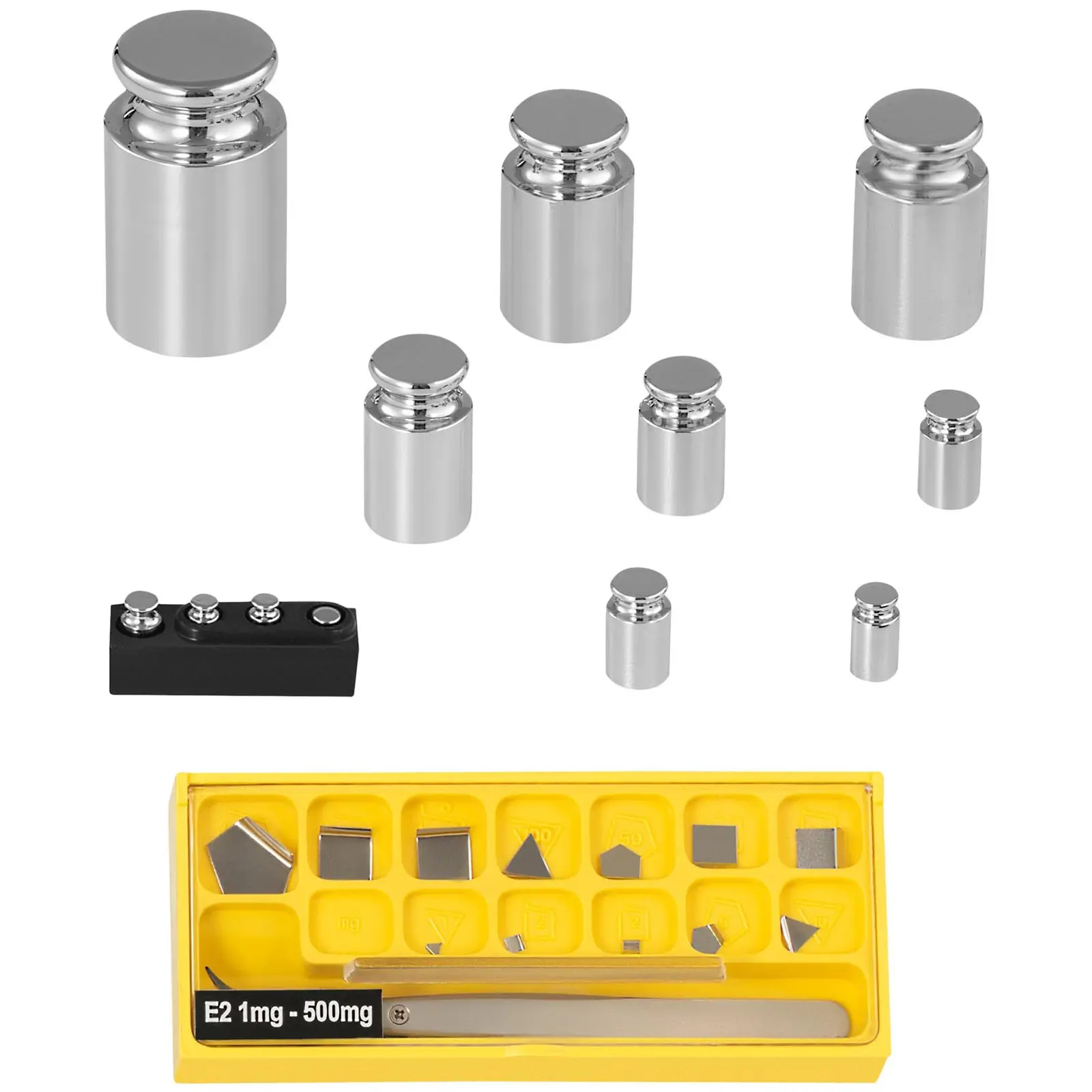 Súly készlet - 24 részes - 1–500 g - OIML E2