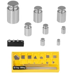 Calibration Weights - 24-piece - 1 to 500 g - OIML E2