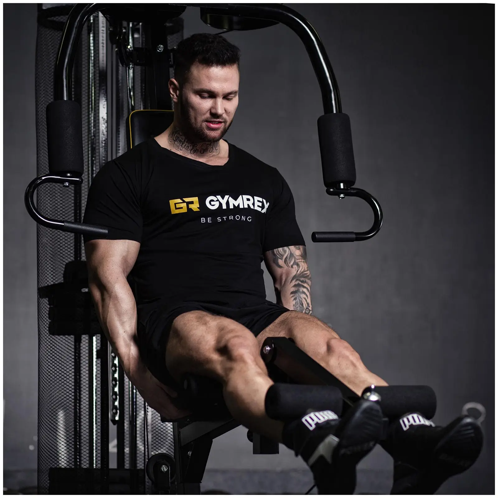 Appareil de musculation multifonction - 5-en-1 (Poids: 90 kg)