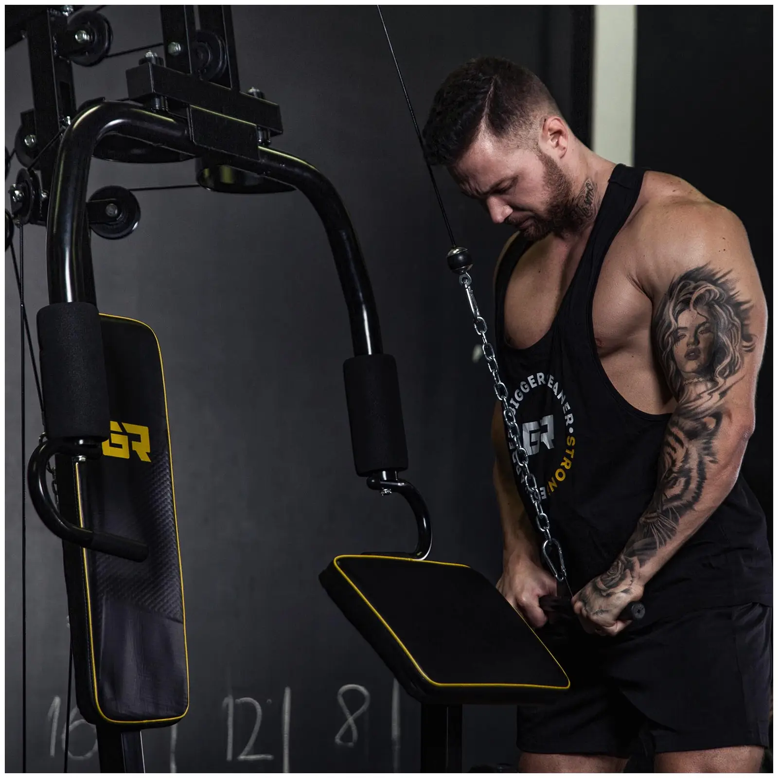 Appareil de musculation multifonction - 5-en-1 (Poids de l'envoi: 97.9 kg)
