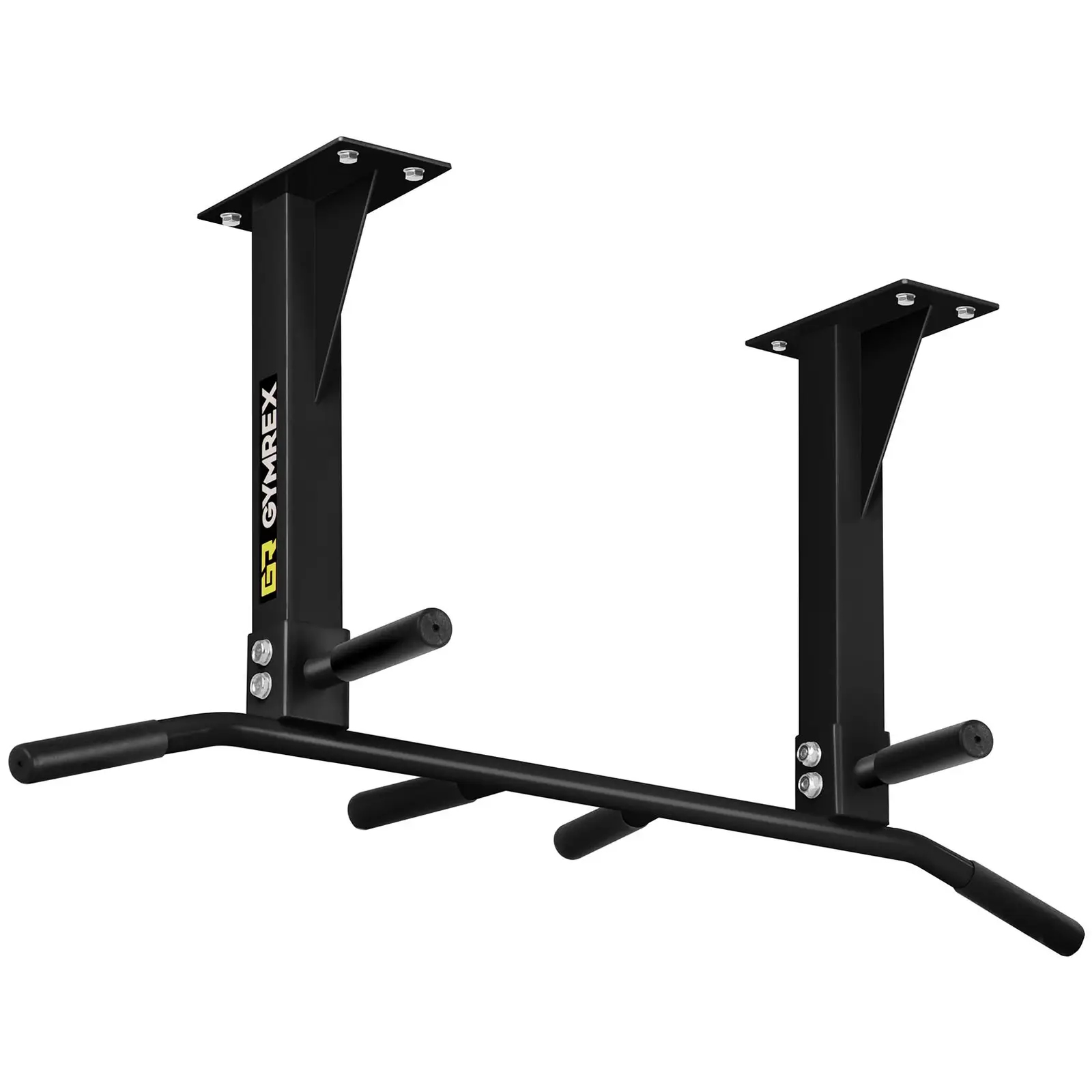 Ceiling-Mounted Pull-Up Bar - black