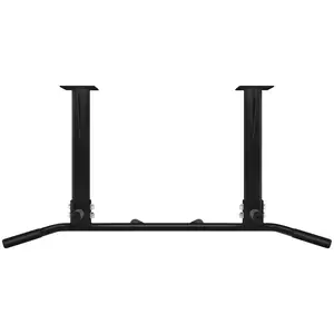 Ceiling-Mounted Pull-Up Bar - black