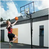 Basketbalpaal - in hoogte verstelbaar - 230 tot 305 cm