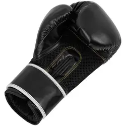Boxing Gloves - 12 oz - interior mesh - black