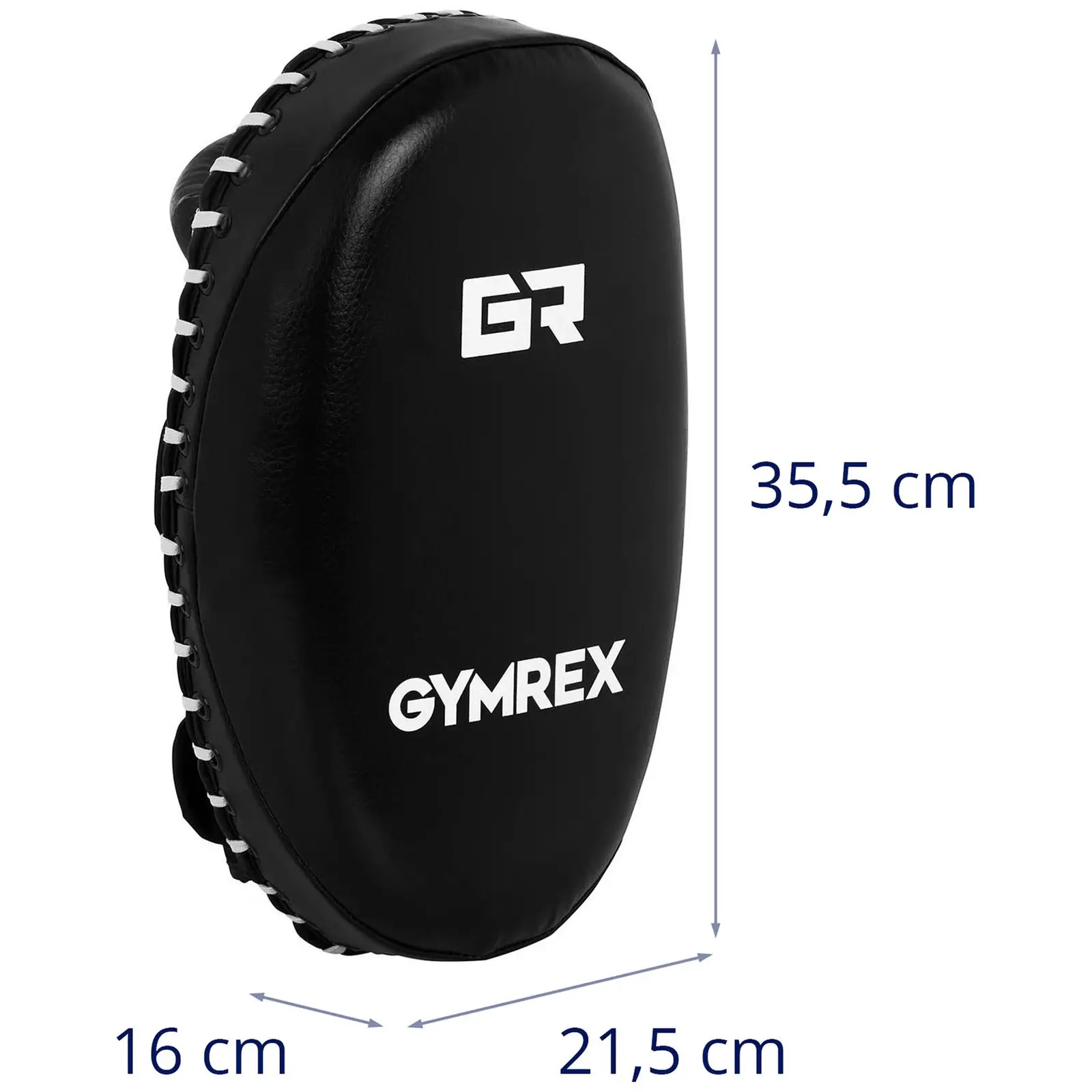 Lapa - 350 x 210 mm - černá - bílé švy (Barva: Černá)