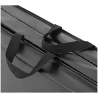 Vikbar gymnastikmatta - 180 x 60 x 5 cm - svart