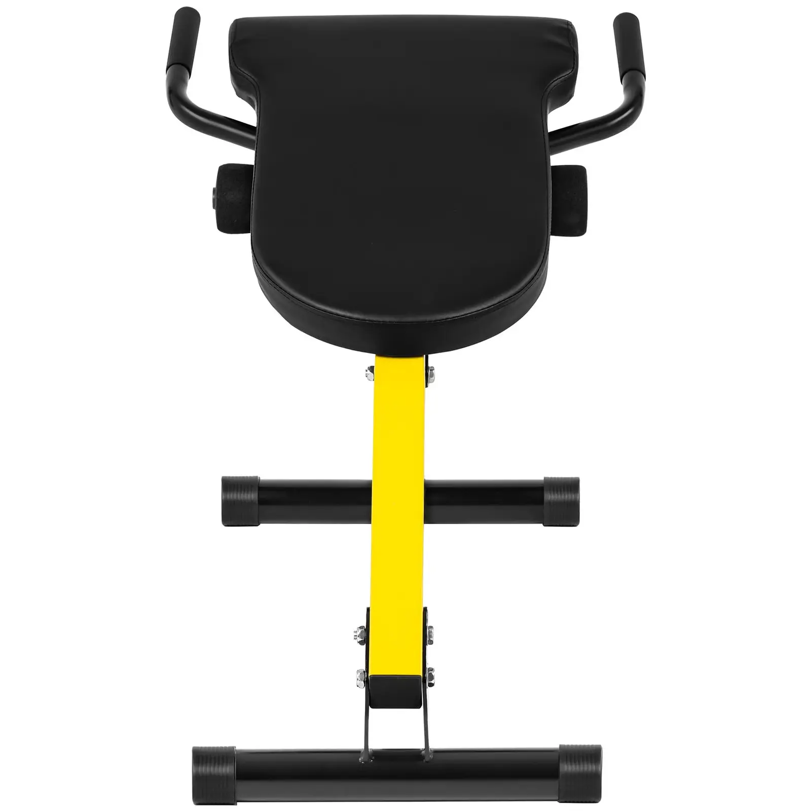 Posilovací lavice na záda - nastavitelná - skládací - 130 kg (Úhel sklonu sedáku: Ano)