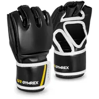 MMA-hansker - størrelse S/M - sort/rød - uten tomler