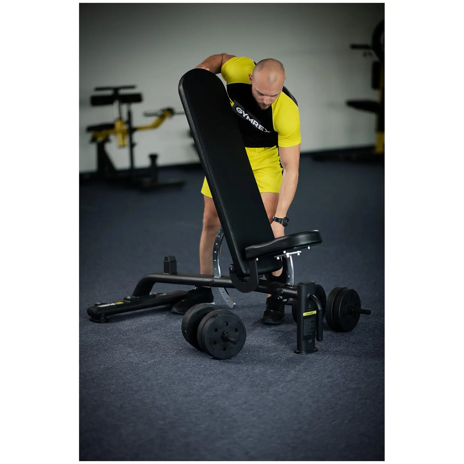 Banc de musculation inclinable - Réglable