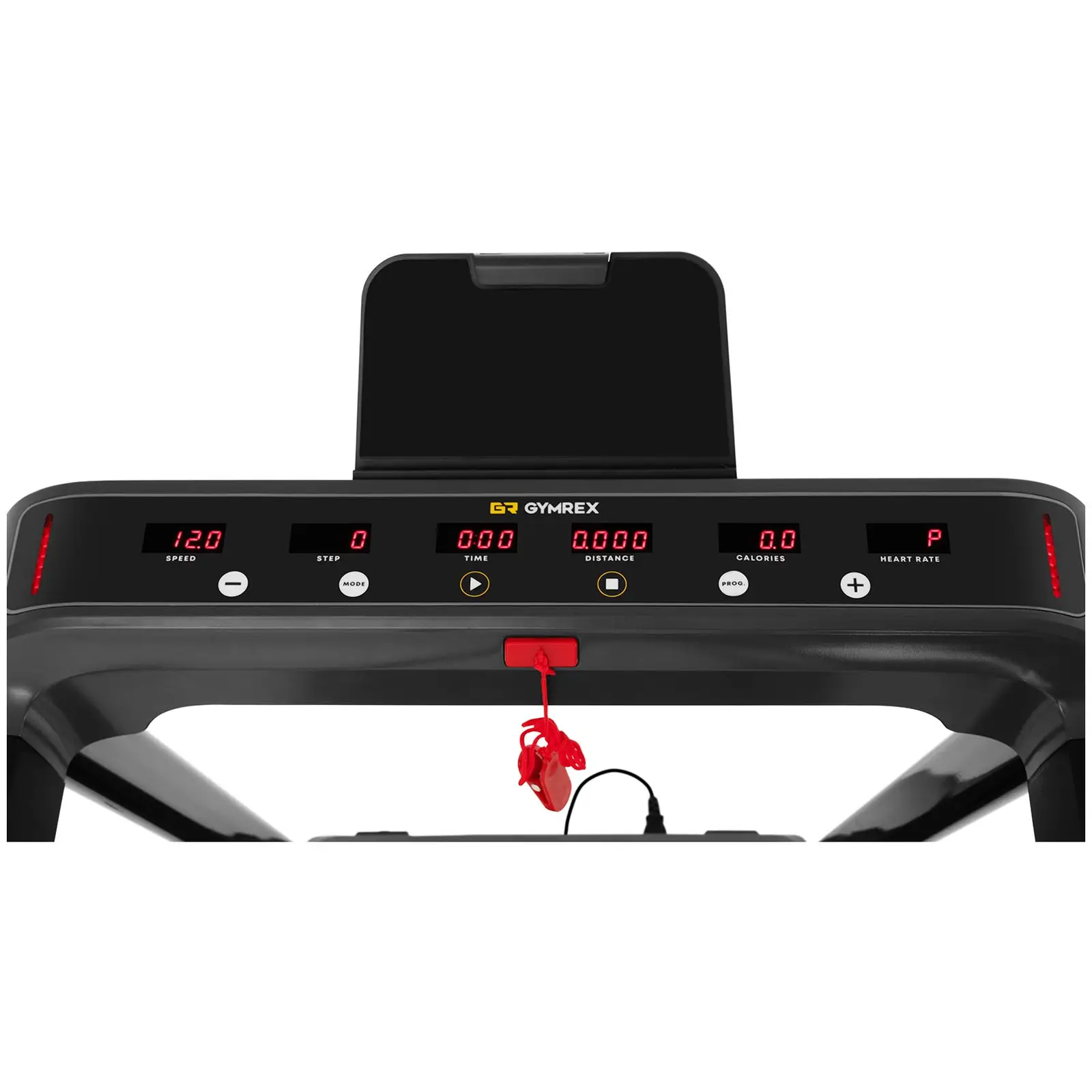 Treadmill - folding - 1,200 W - 1.5 to 10.2 km/h - 120 kg