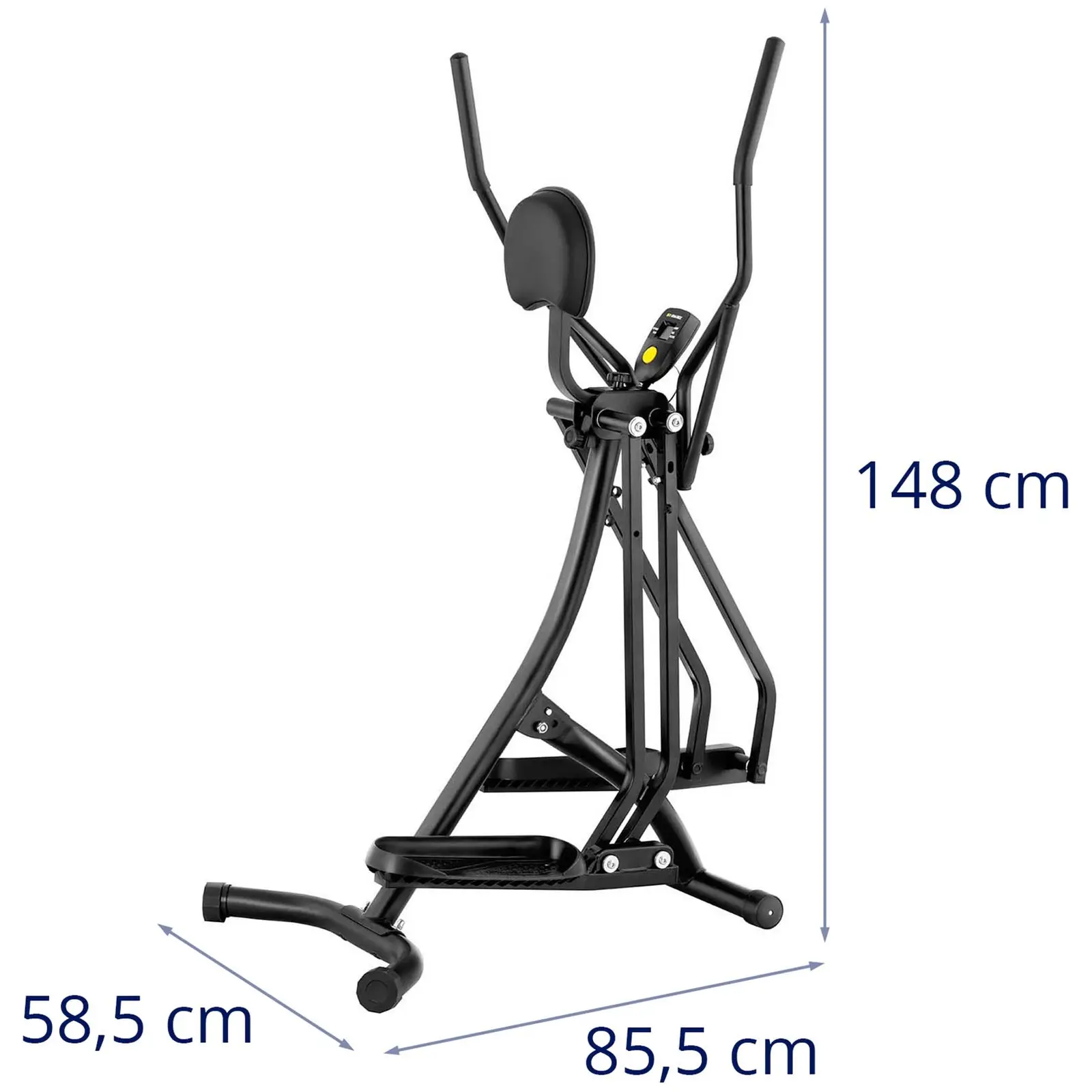 B-Ware Crosstrainer - bis 120 kg (Funktionen: Geschwindigkeit, Zeit, Kalorien, Distanz, Wiederholungen, Scannen)