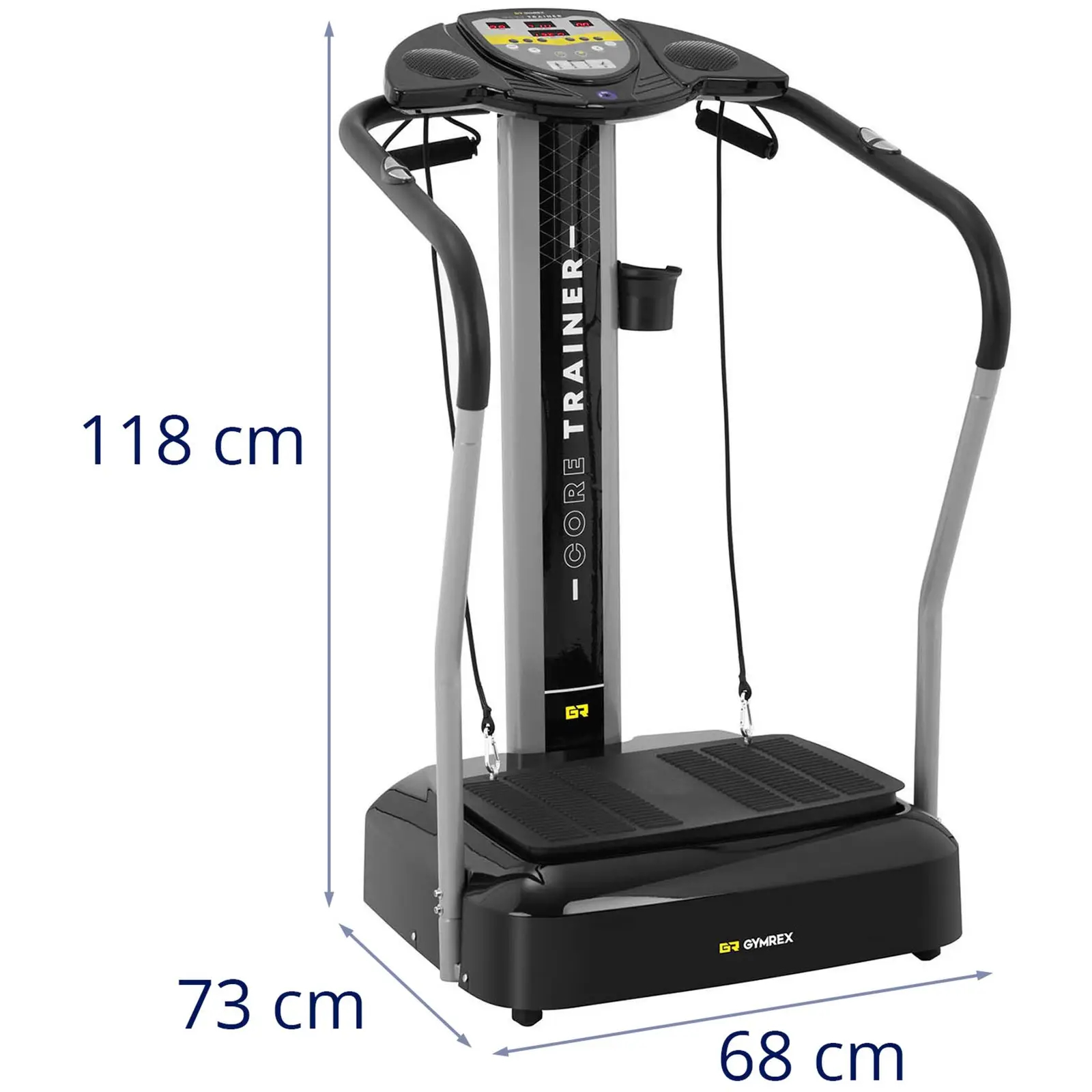 Plateforme vibrante - 53 x 37 cm - 120 kg max. (Puissance [W]: 500)