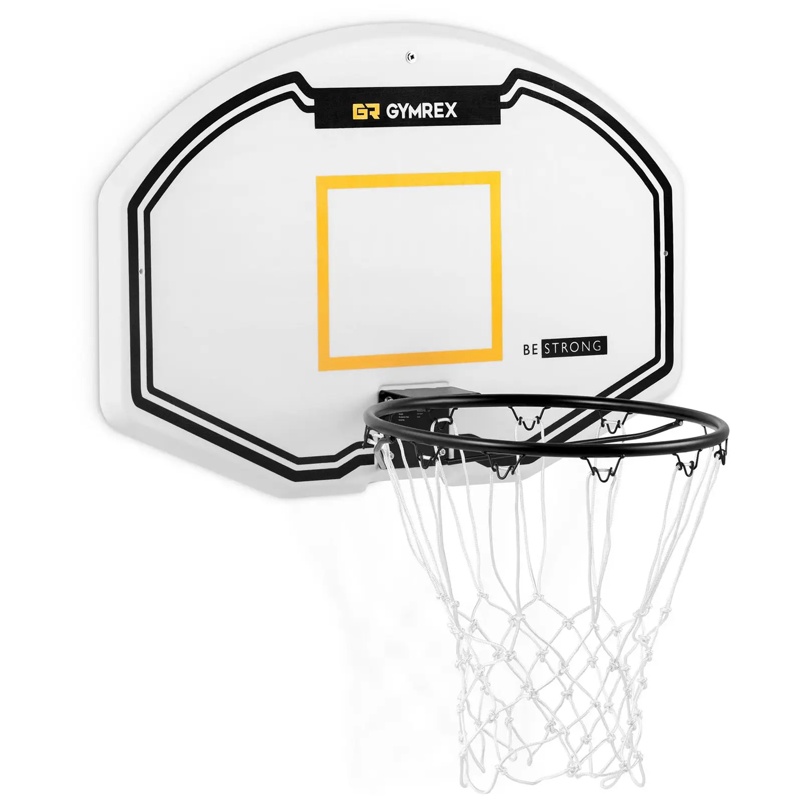 Panier de basketball - 91 x 61 cm - Diamètre de l'arceau 42,5 cm - 0
