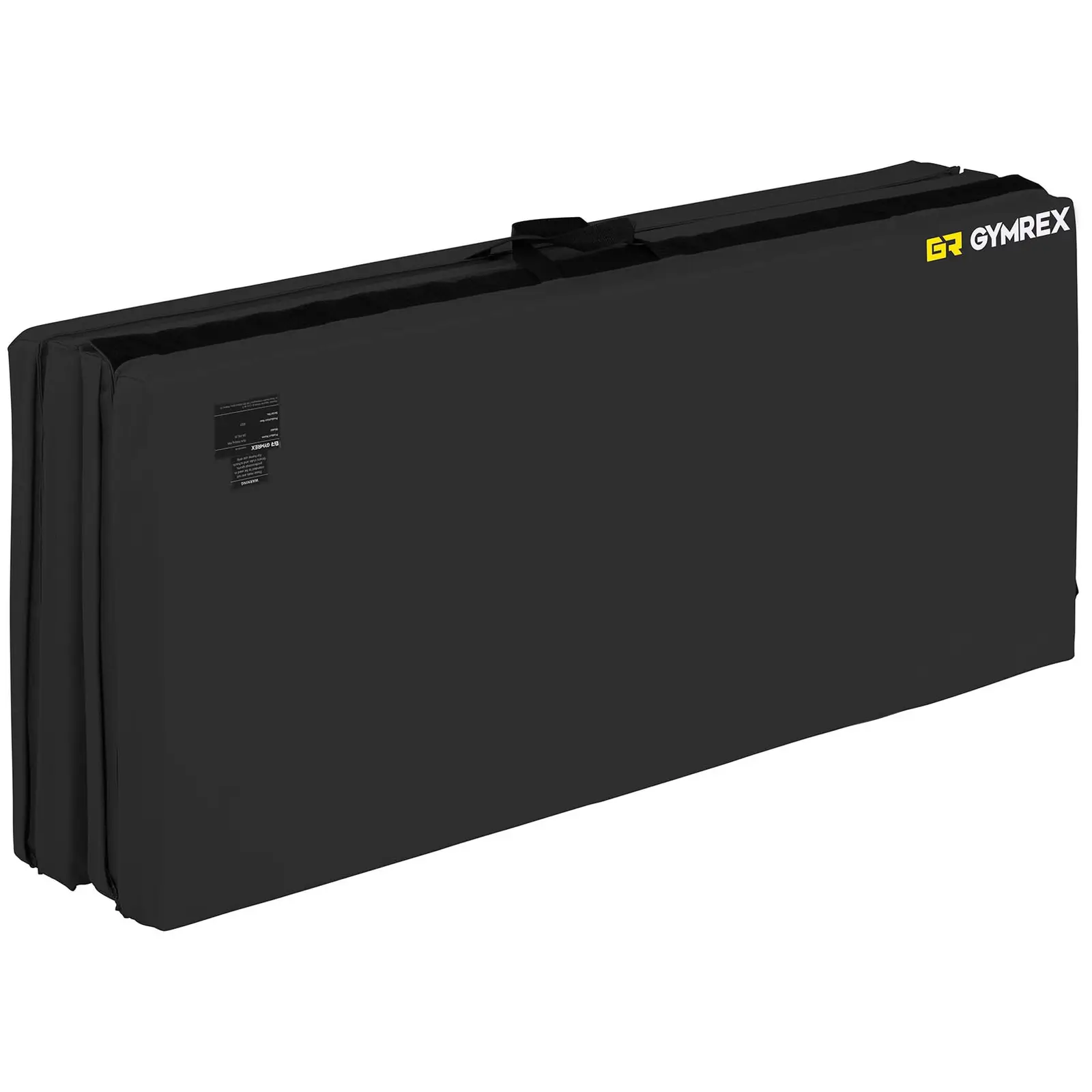 Weichbodenmatte - 200 x 120 x 5 cm - faltbar - Schwarz - belastbar bis 170 kg