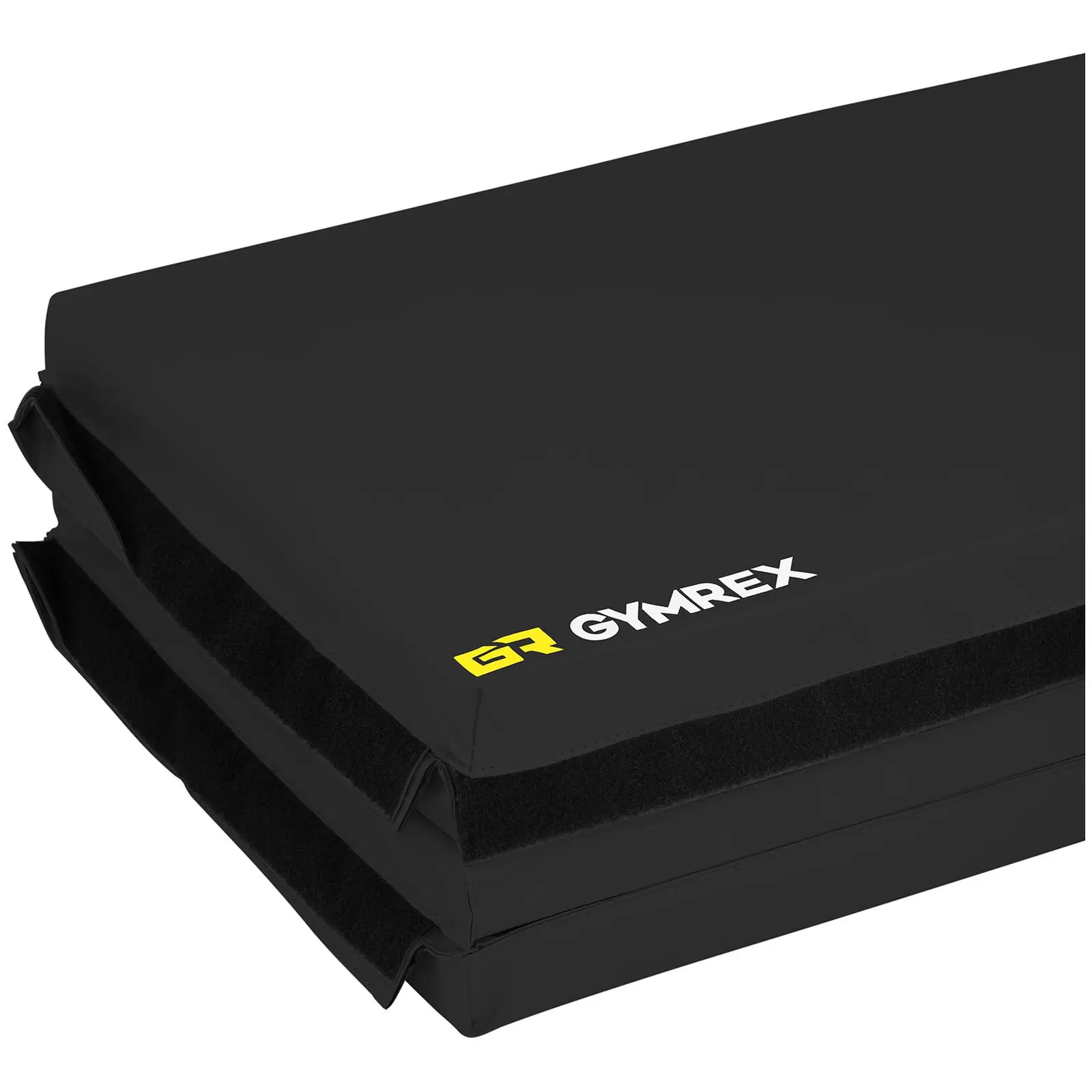 Gymnastická žíněnka - 200 x 120 x 5 cm - skládací - černá - nosnost do 170 kg (Rozměry [cm]: L200 x W120 x H5 )