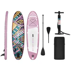 SUP paddleboard - 100 kg - opblaasbaar - roze