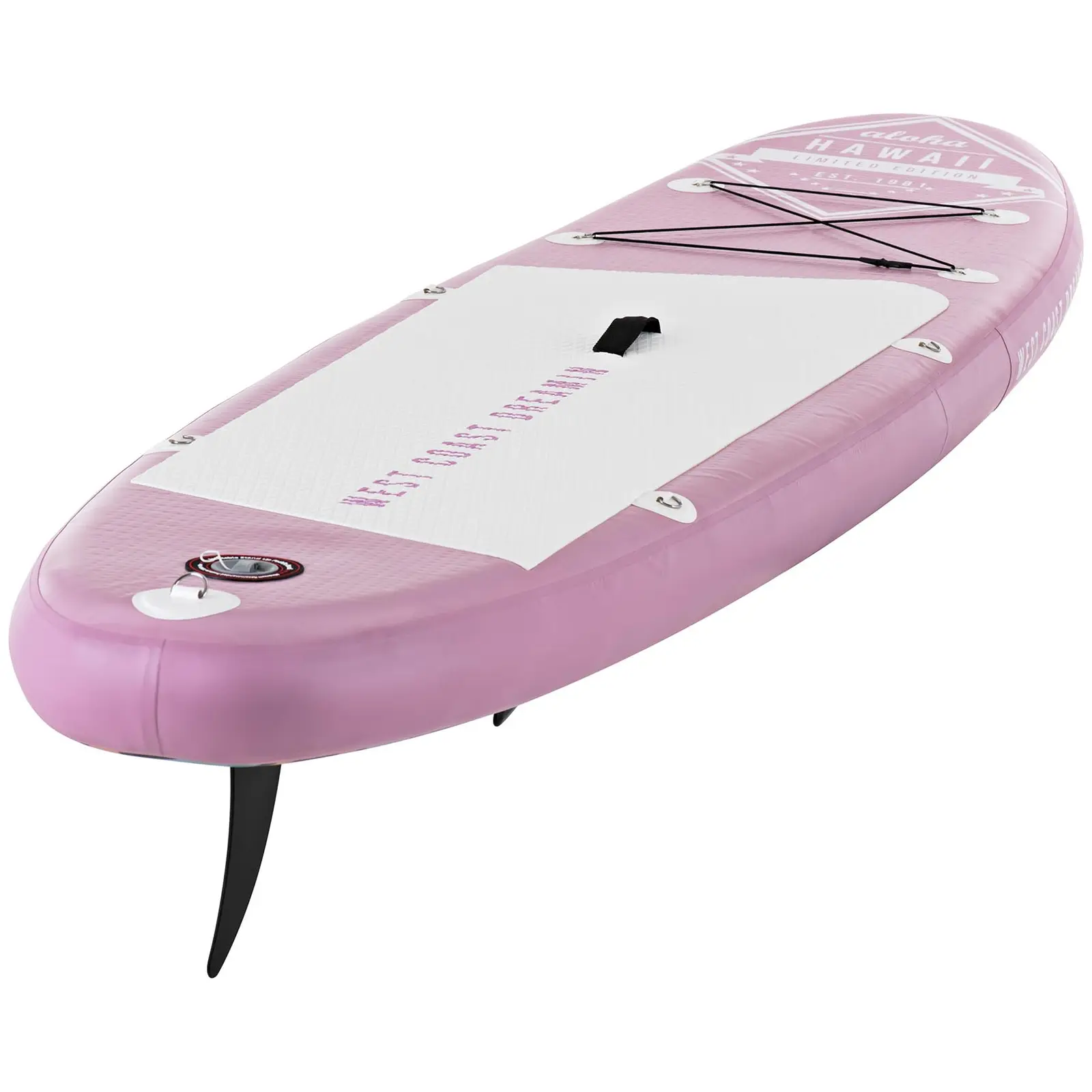 Paddle-board - 100 kg - oppusteligt - lyserødt