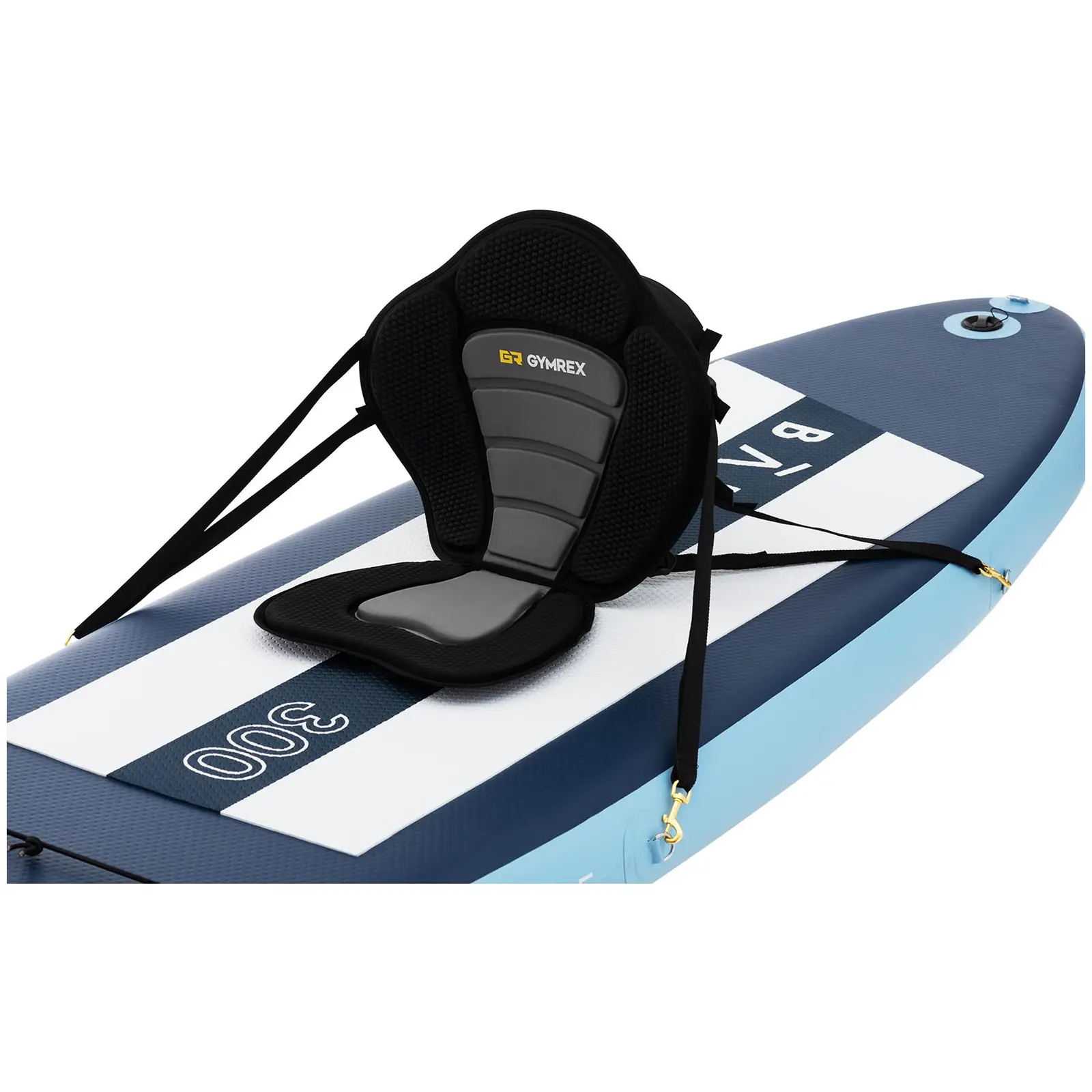 Sæde til paddleboard - sort - 120 kg