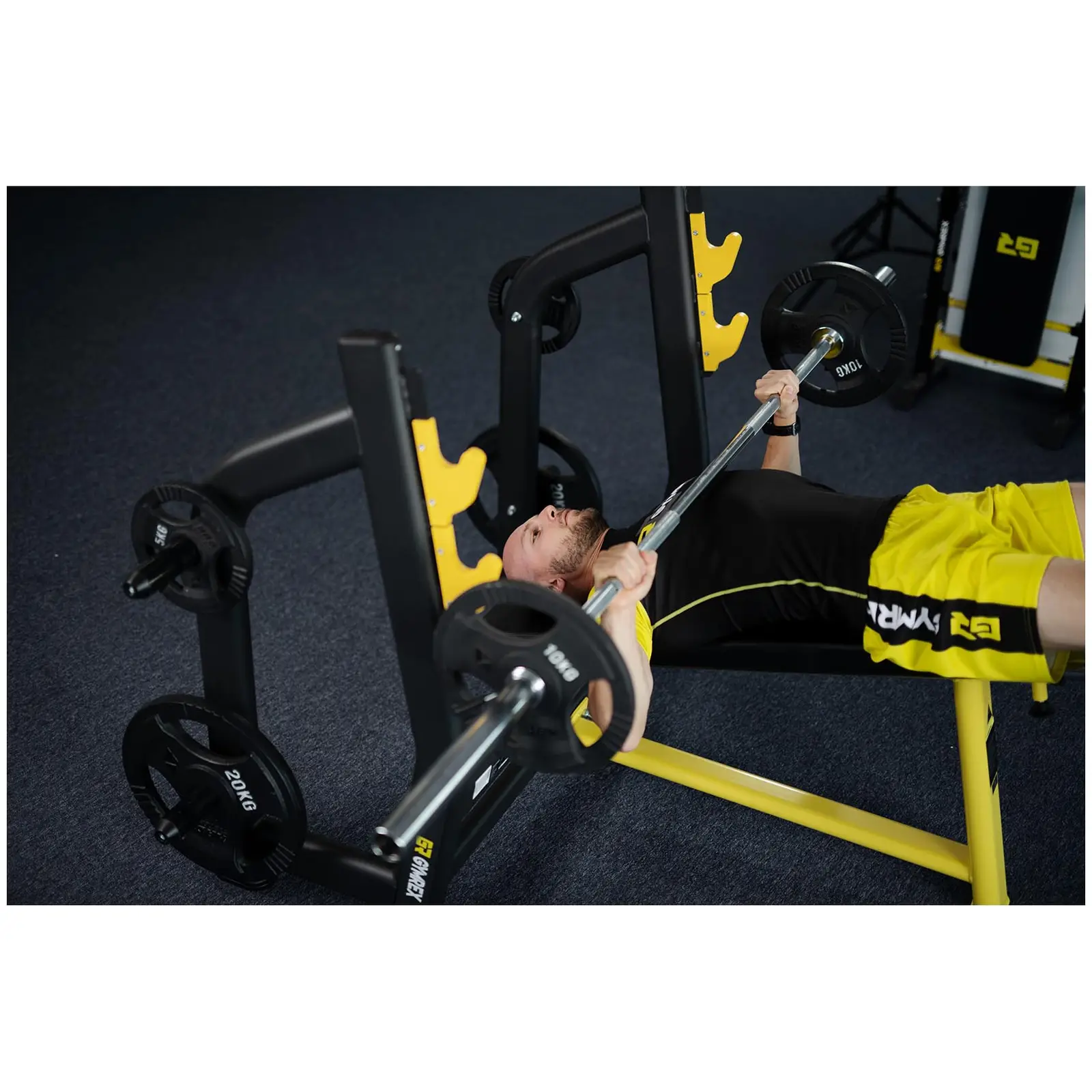 Banc décliné - 135 kg - 1 080 x 270 mm (Poids maxi: 135 kg)