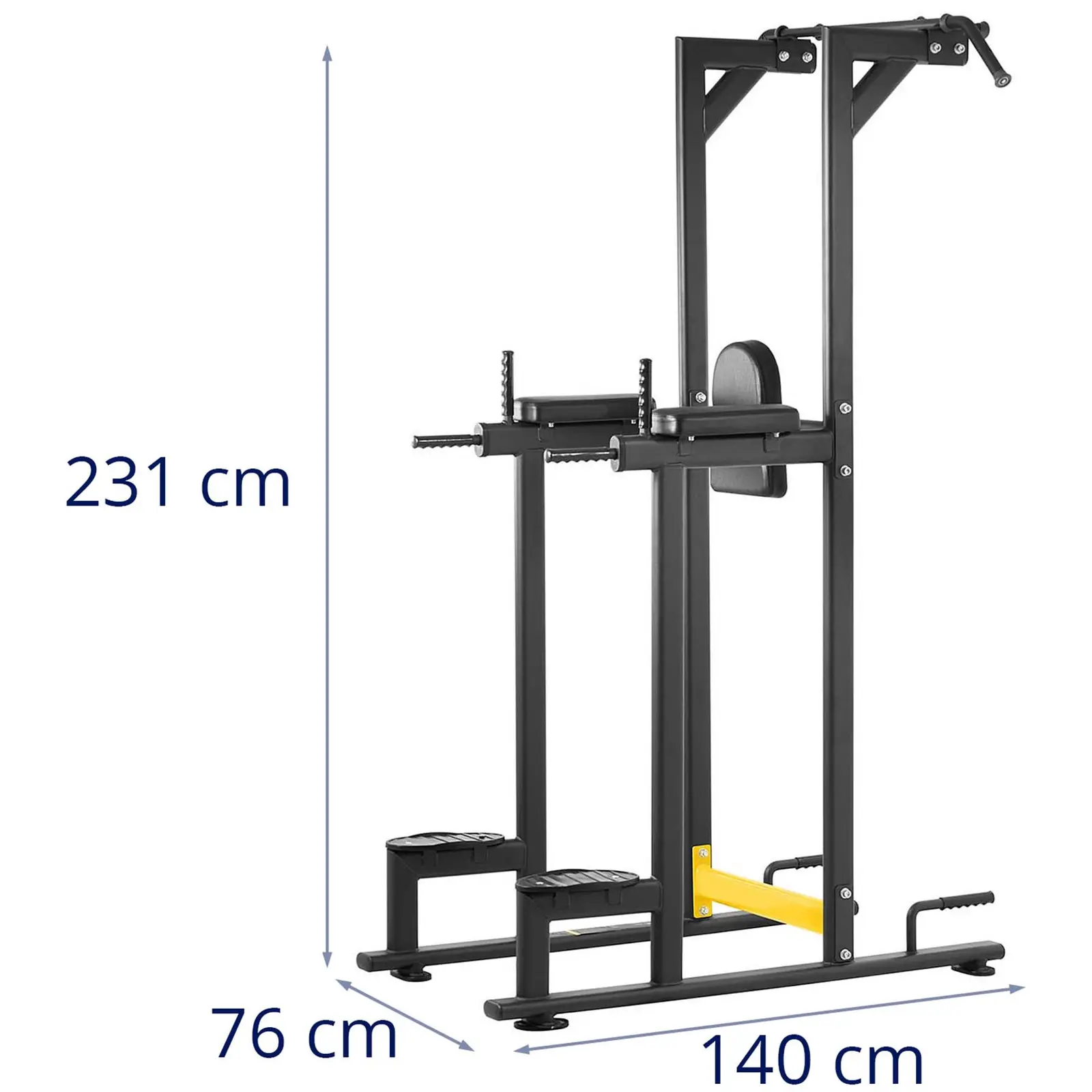 Posilovací lavice pro procvičení lýtek v sedě - 135 kg (Rozměry (DxŠxV): 140 x 76 x 231 cm)