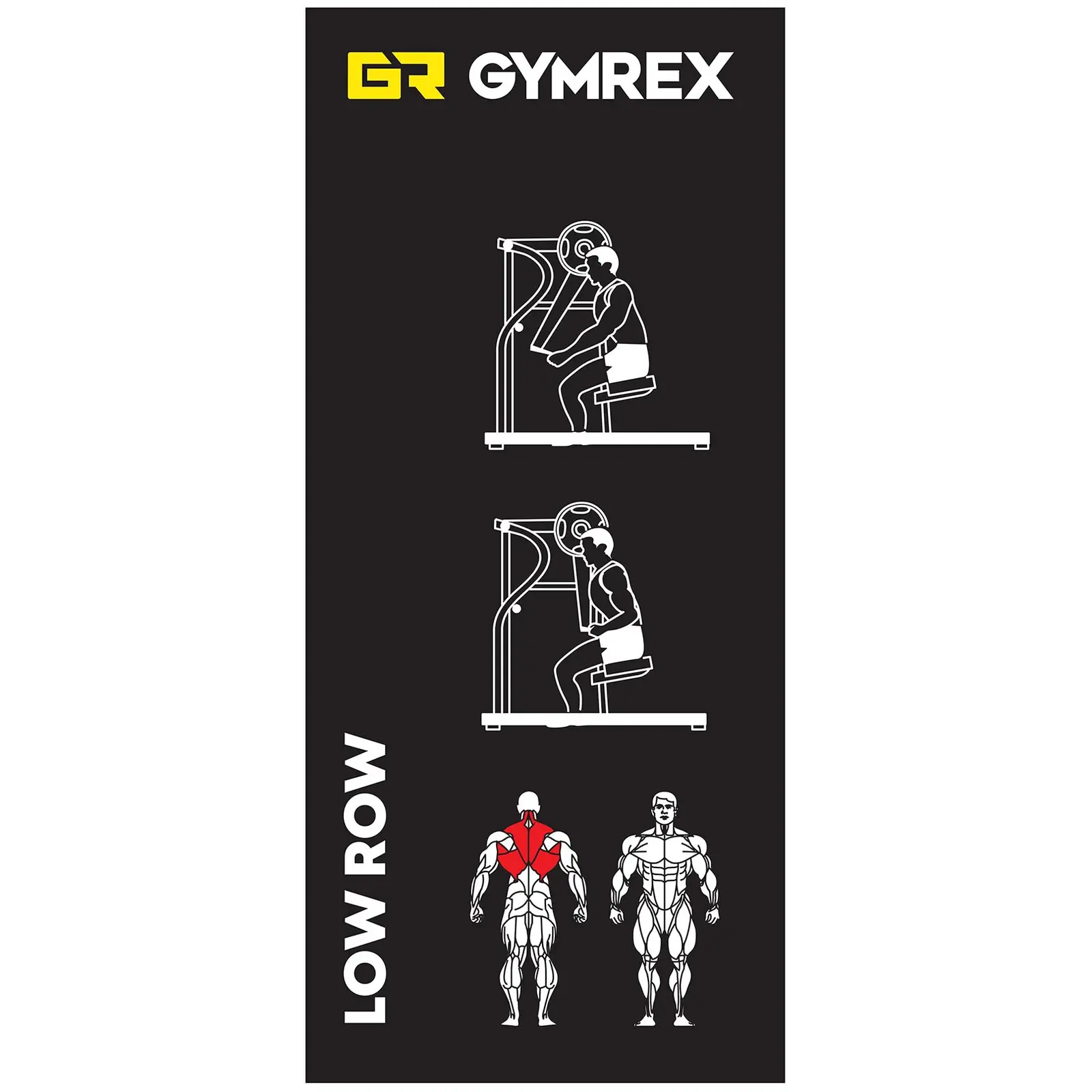 Machine de musculation pour Butterfly inversé - 135 kg (Matériau du siège: Cuir synthétique (PU))