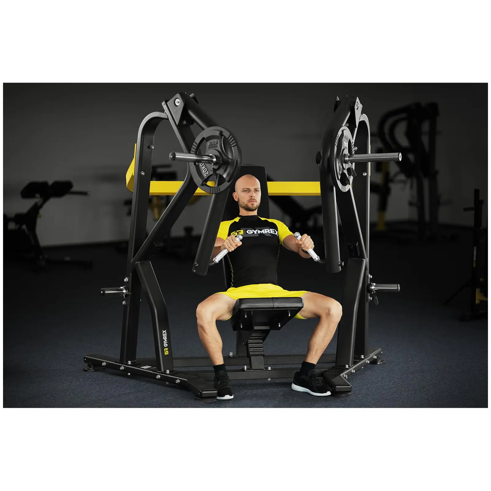 Posilovač prsních svalů - 135 kg (Stojan na činky max.: 200 kg)