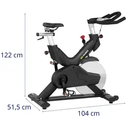 Produtos recondicionados Bicicleta de ginástica - volante 20 kg - capacidade de carga de até 120 kg