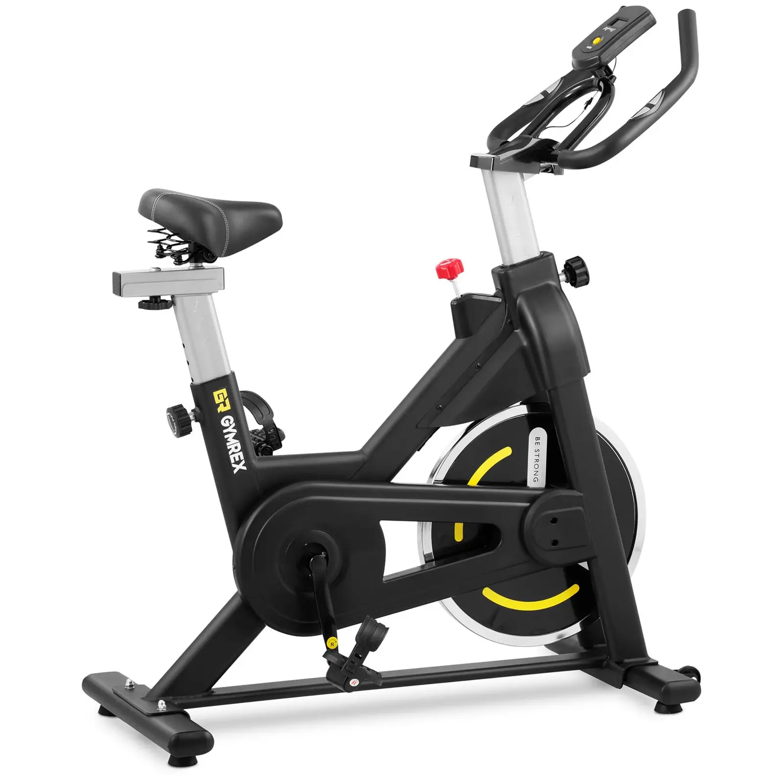 Occasion Vélo d'intérieur - Roue d'inertie de 8 kg - Supporte jusqu'à 100 kg - LCD