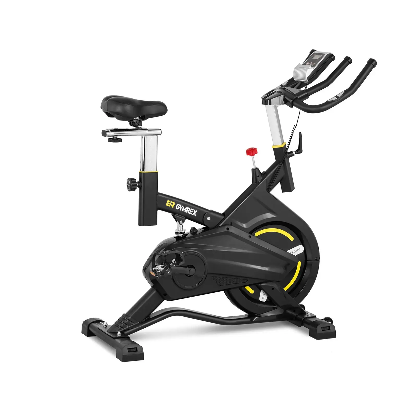 Stationary Bike - flywheel 13 kg - loadable up to 100 kg - LCD