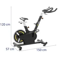 Vélo d'intérieur - Roue d’inertie de 13 kg