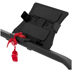 Běžecký pás - skládací - 735 W - 1–8 km/h - 120 kg - stolní běžecký pás - držák na iPad