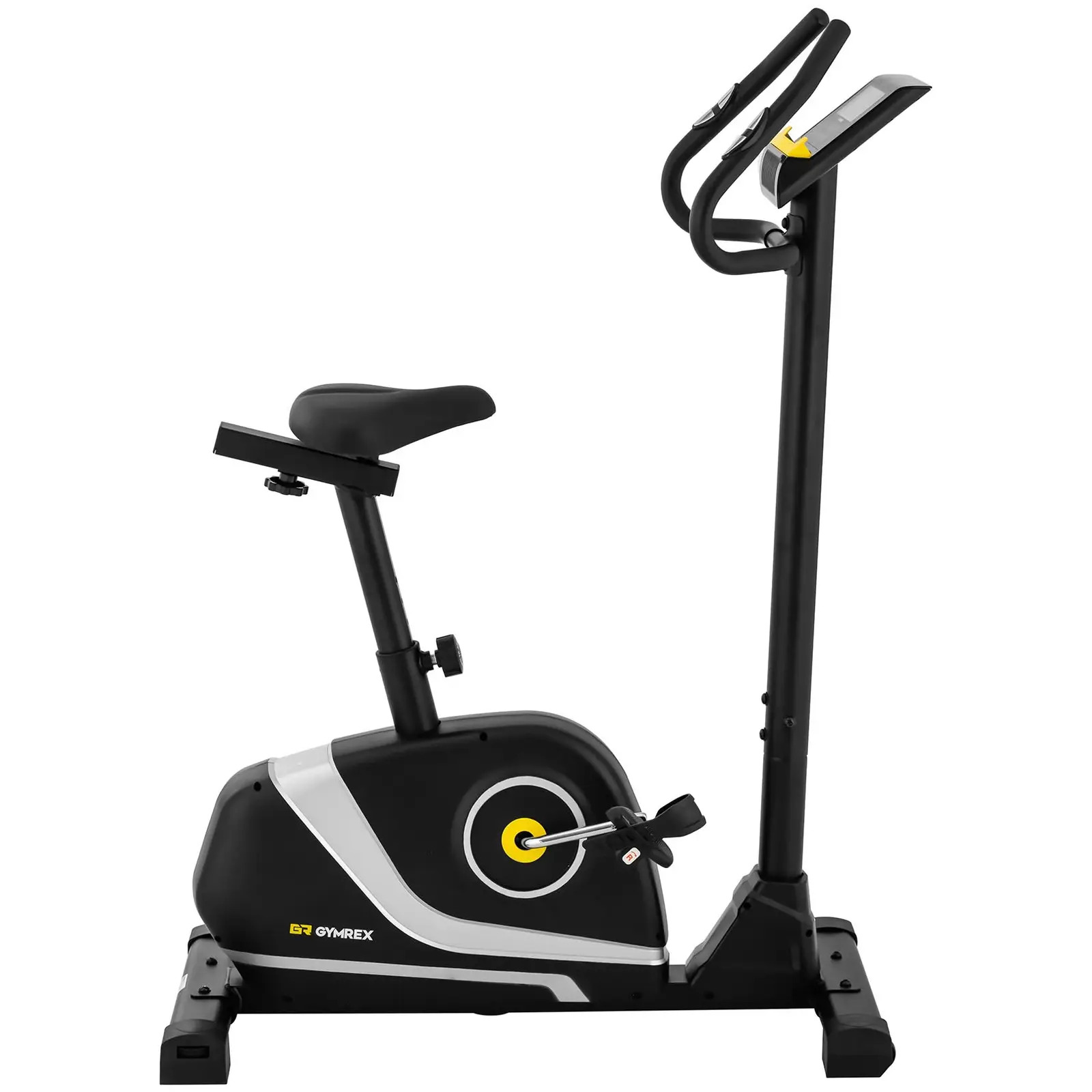 Hometrainer - massa vliegwiel 4 kg - draagvermogen tot 110 kg - LCD - 76 - 93,5 cm hoogte (Max. gewicht gebruiker: 110 kg)