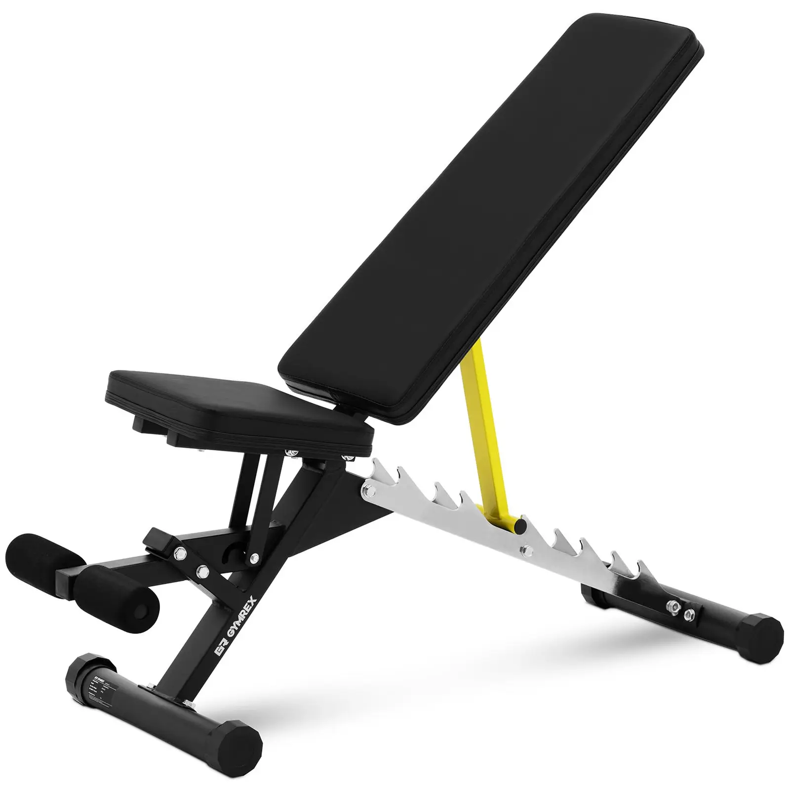 Banc de musculation - capacité de charge jusqu'à 100 kg - réglable - inclinaison de 90 - 180 °