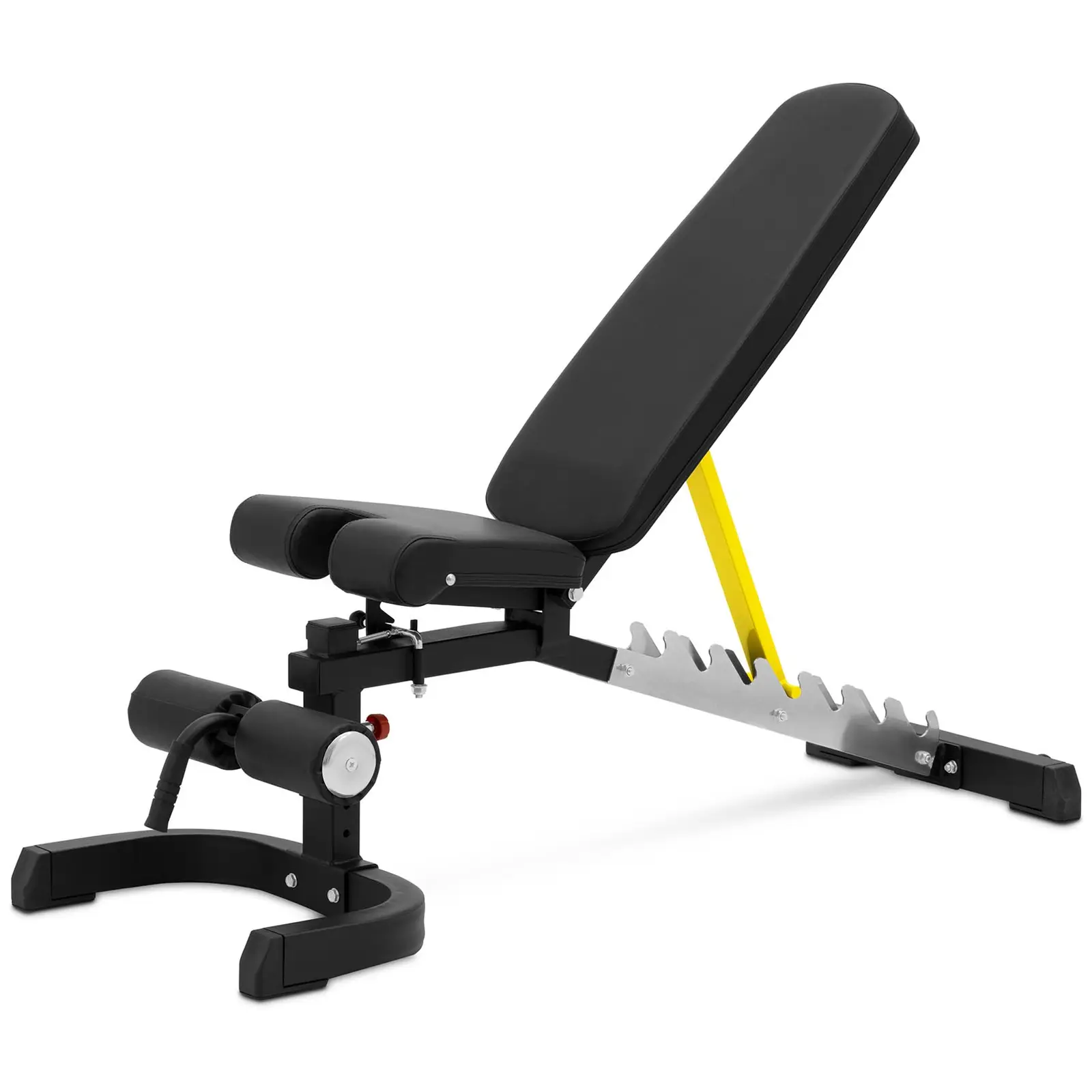 Banco de musculación reclinable - hasta 150 kg - ajustable - inclinable: 80 - 180° - plegable