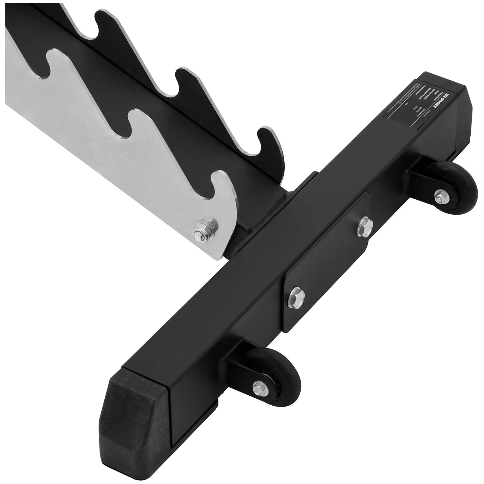 Banc de musculation - capacité de charge jusqu'à 150 kg - réglable - inclinaison de 80 - 180 ° - pliable (Couleur(s): Noir)