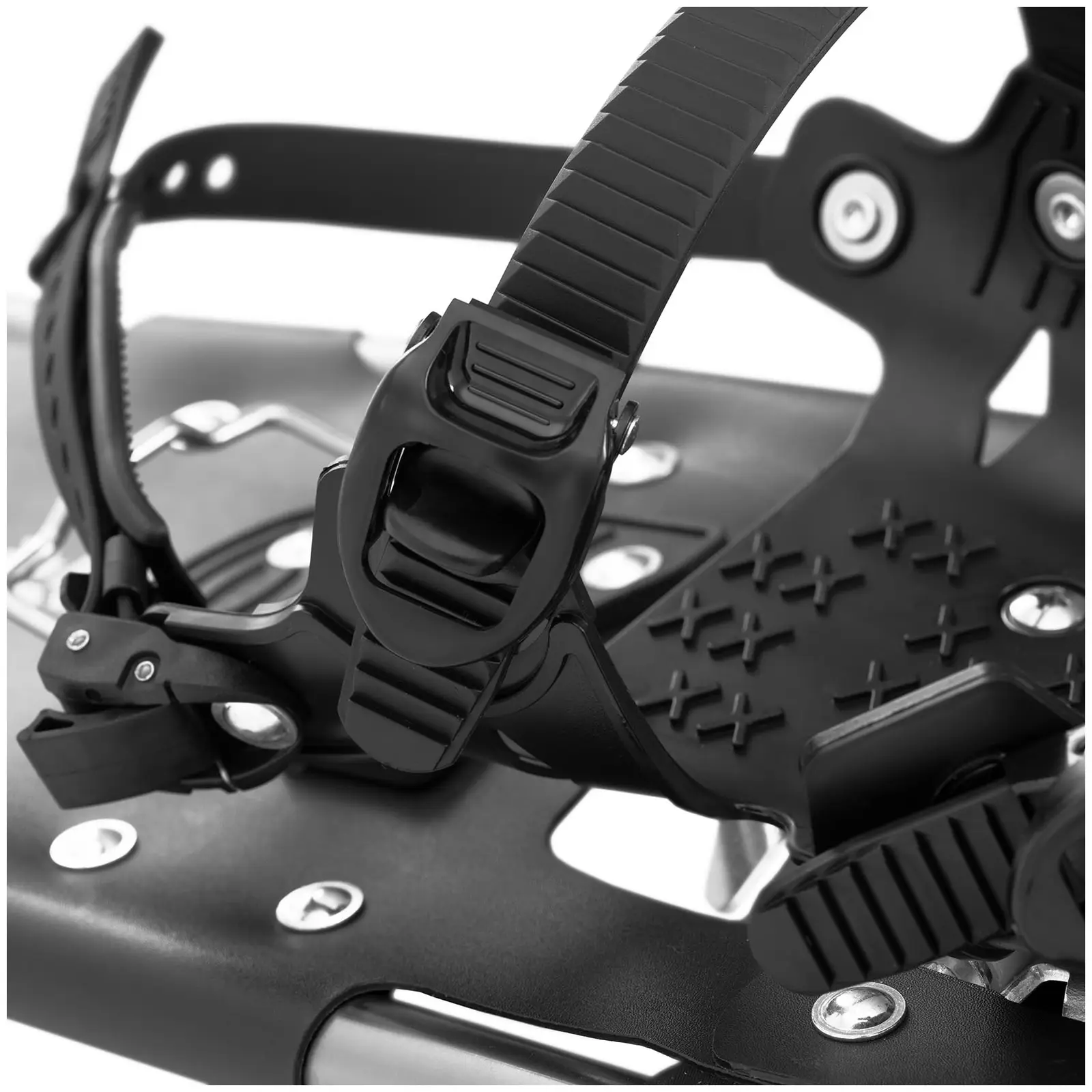 Snow shoes - up to 80 kg - foot lengths: 27 - 37 cm - aluminium / steel / HDPE (Net weight: 2.36 kg)