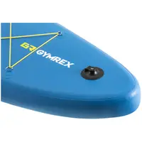 Stand-up paddleboard - opblaasbaar - 125 kg - blauw - dubbele kamer - 333 x 82 x 12 cm