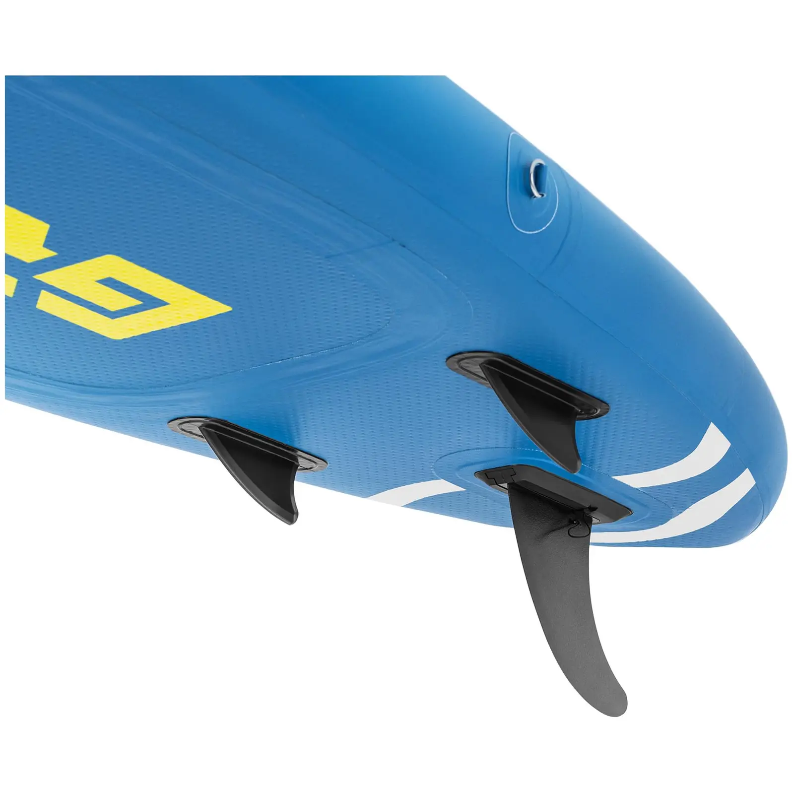 Stand up paddle gonflable - 125 kg - bleu - double chambre - 333 x 82 x 12 cm