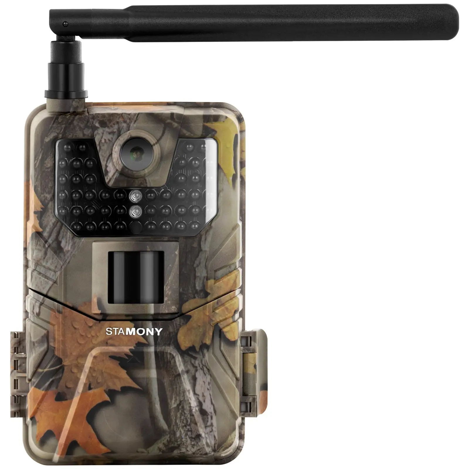 Cameră de vânătoare - 8 MP - Full HD - 44 LED-uri IR - 20 m - 0,3 s - LTE cu amplificator GSM (Timp de funcționare: 2 h)