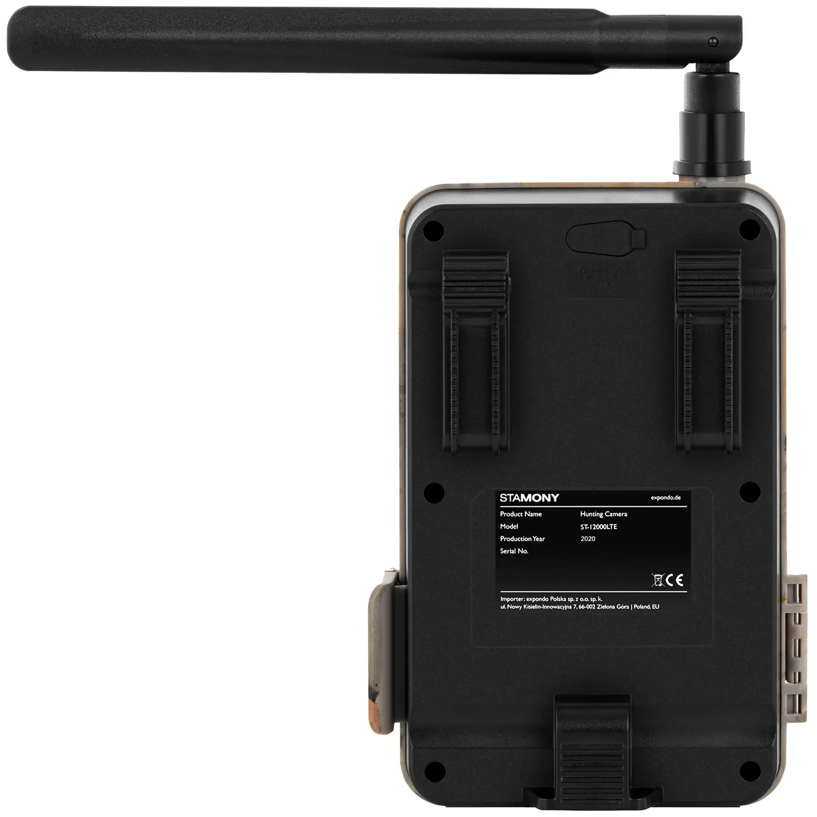 Telecamera da caccia - 8 MP - Full HD - 44 LED IR - 20 m - 0,3 s - LTE con ripetitore GSM