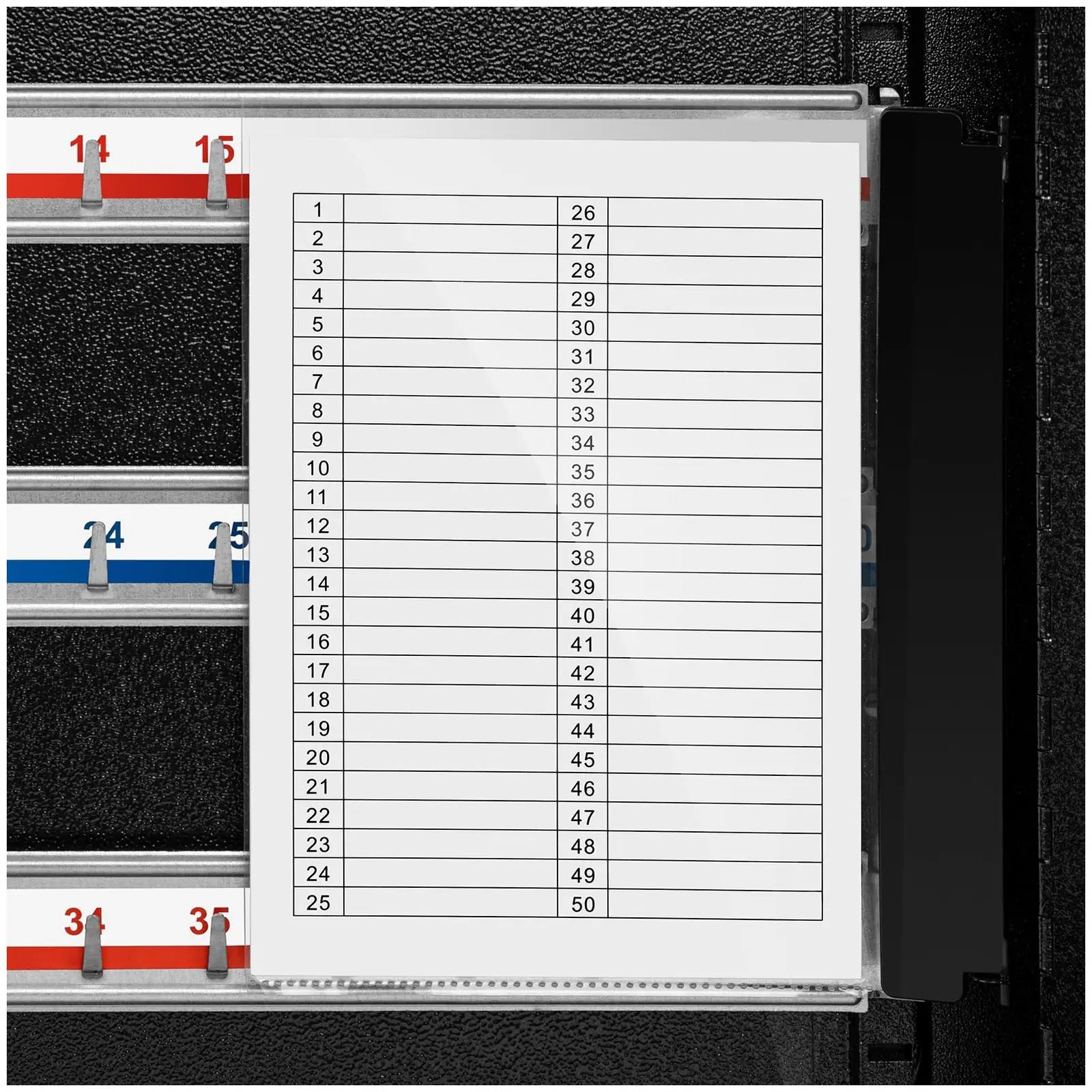 Caja para llaves - 80 llaves - llaveros incluidos