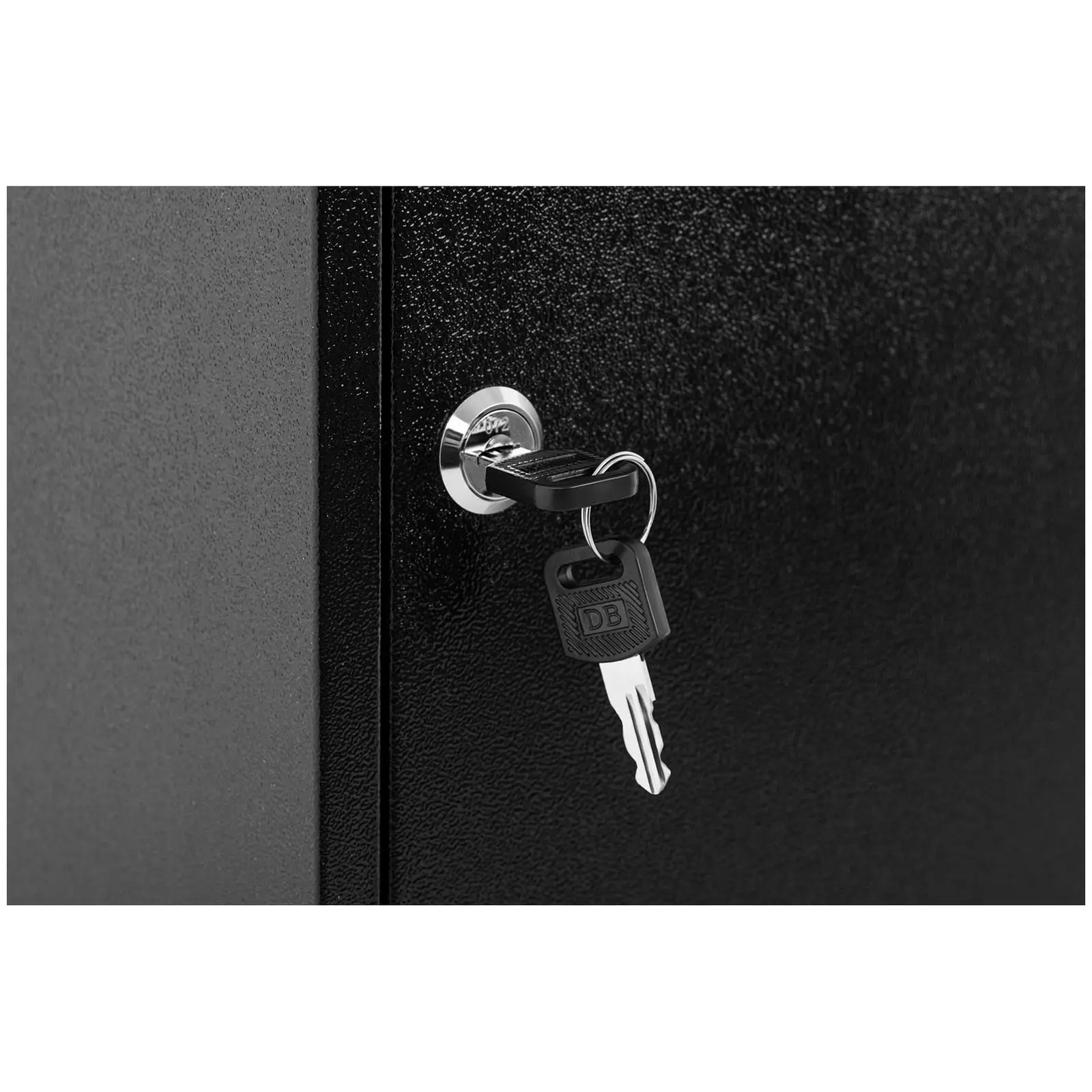 Armário de chaves - metal - 80 ganchos - 80 porta-chaves