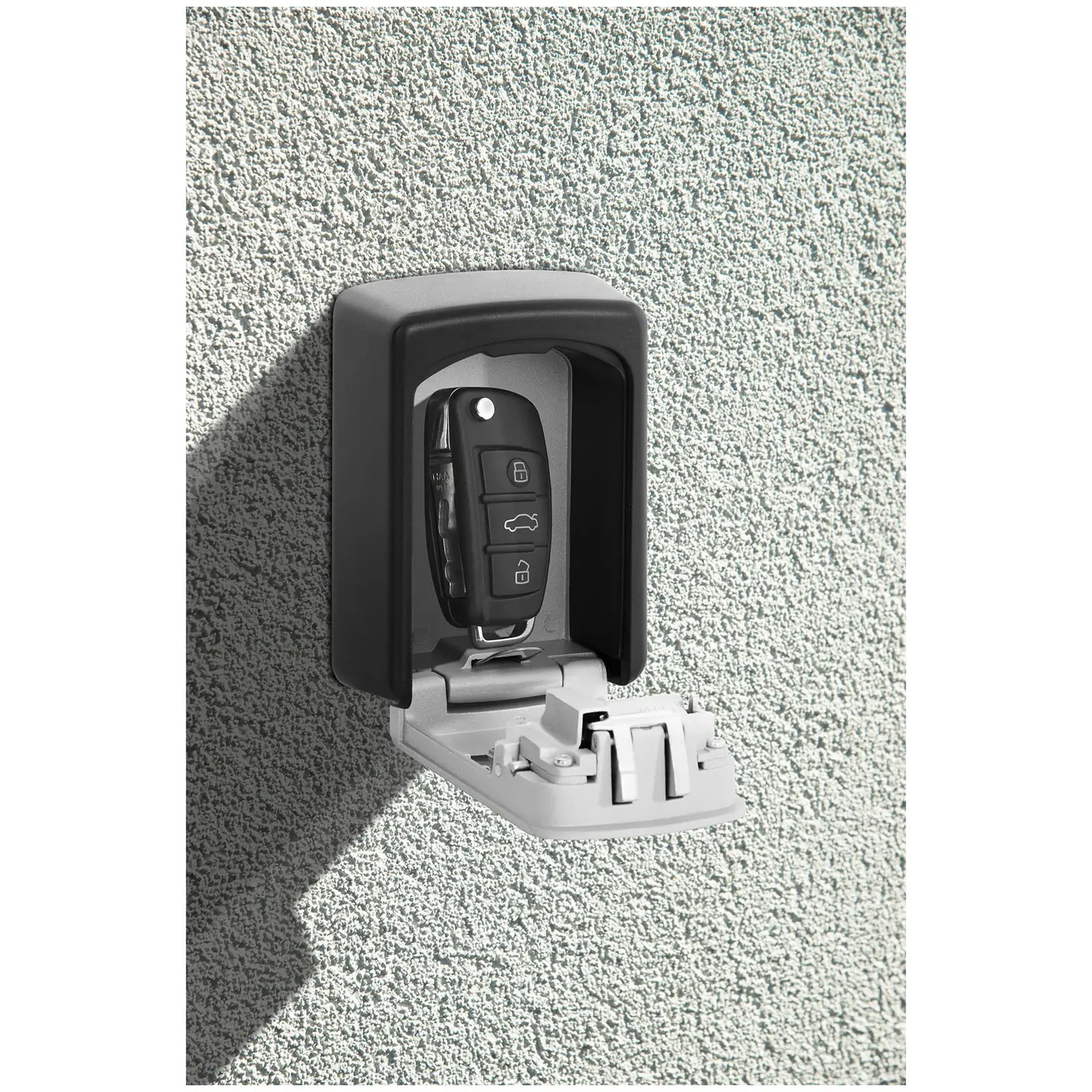 Key Box - combination lock - wall-mounted - cover
