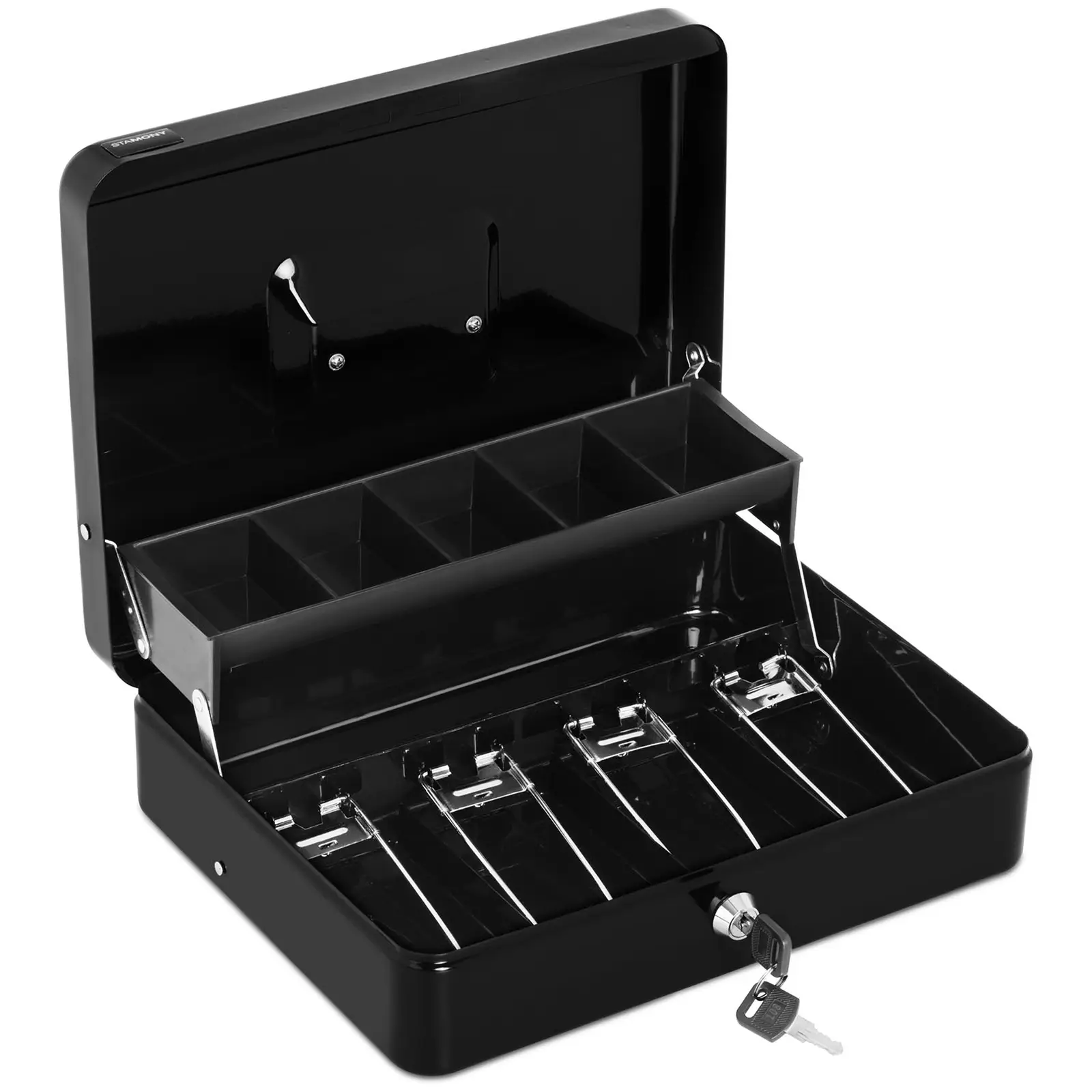 Cash Box - lockable - handle