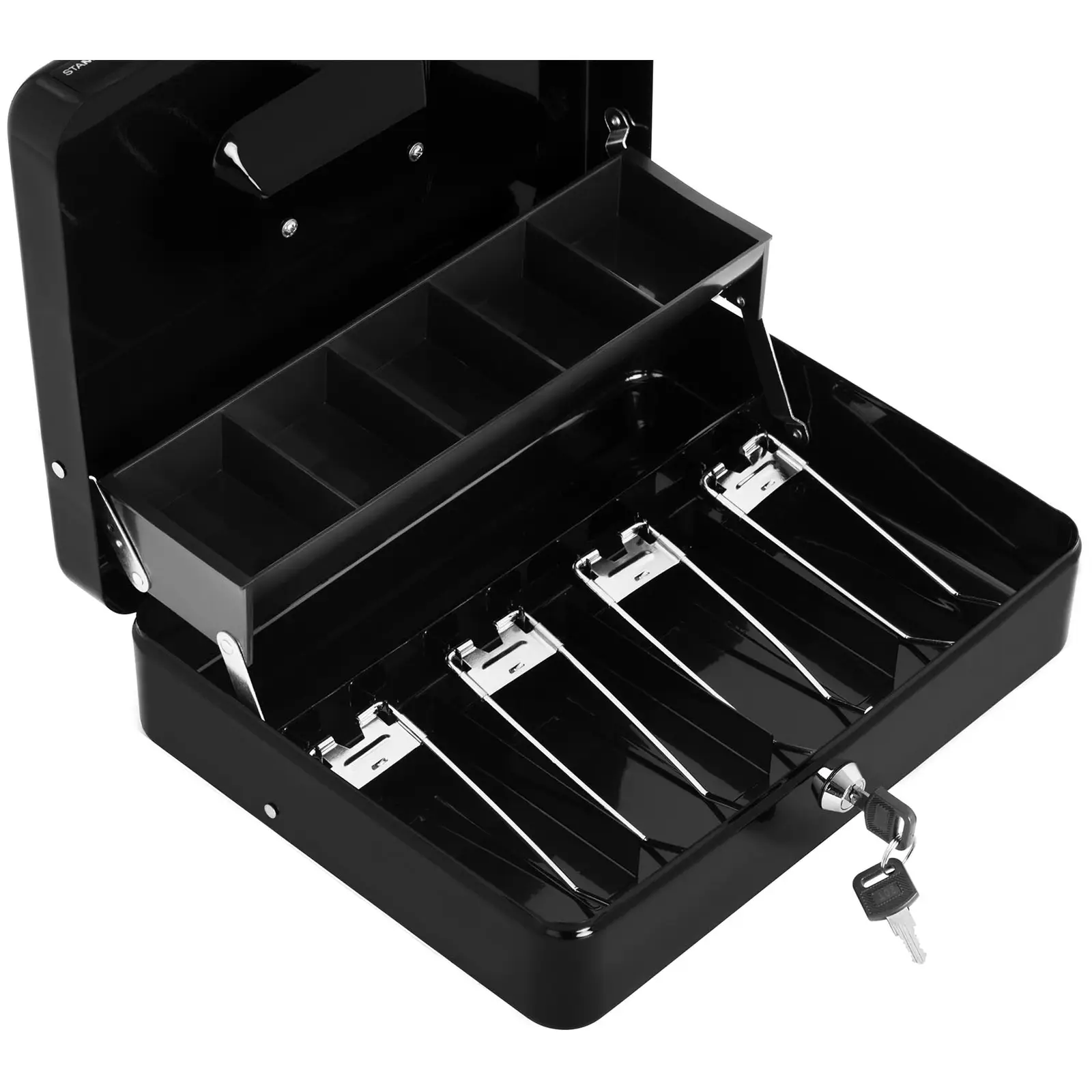 Příruční pokladna - uzamykatelná - rukojeť (Materiál: Plast ABS)