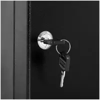 Nyckelskåp - för 20 nycklar - inkl. nyckelringar