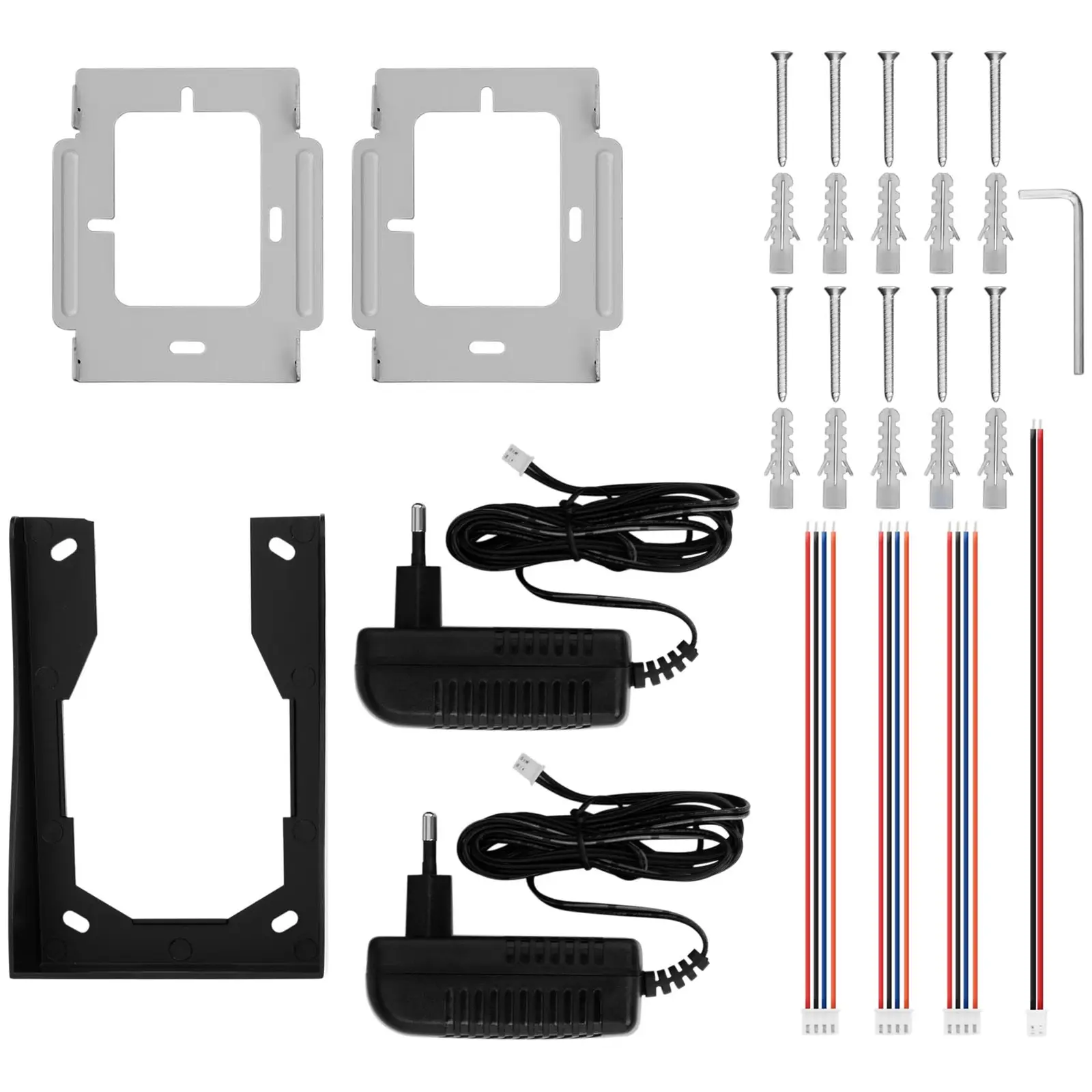 B-Ware Video Türsprechanlage - 2 Monitore - Display 17,8 cm (Gewicht: 2 kg)