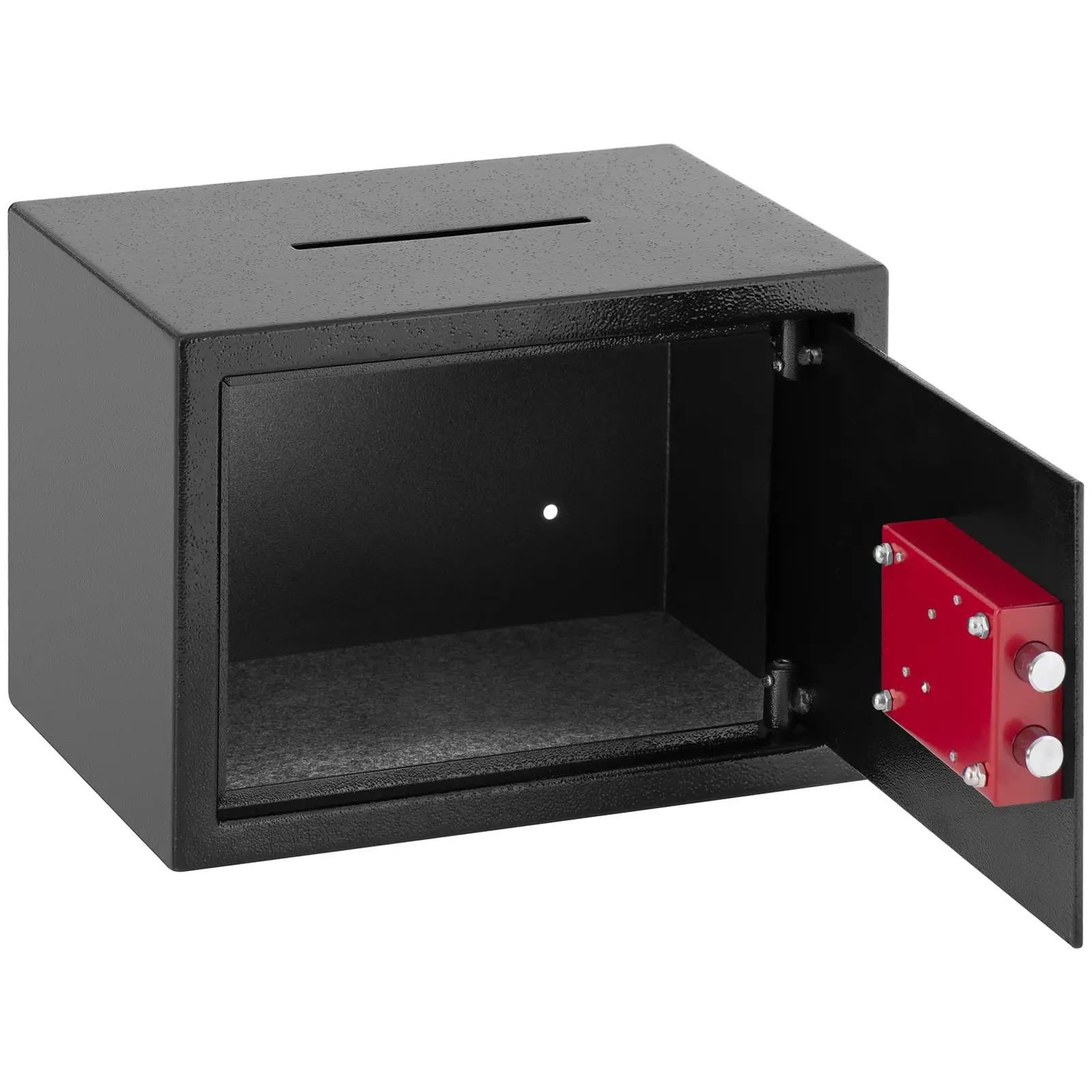 B-varer Elektronisk safe - 25 x 25 x 35 cm - innsettingsspor