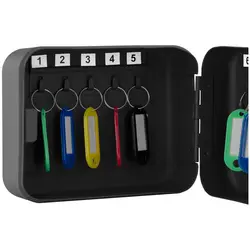Nyckelskåp - För 10 nycklar - Inkl. brickor